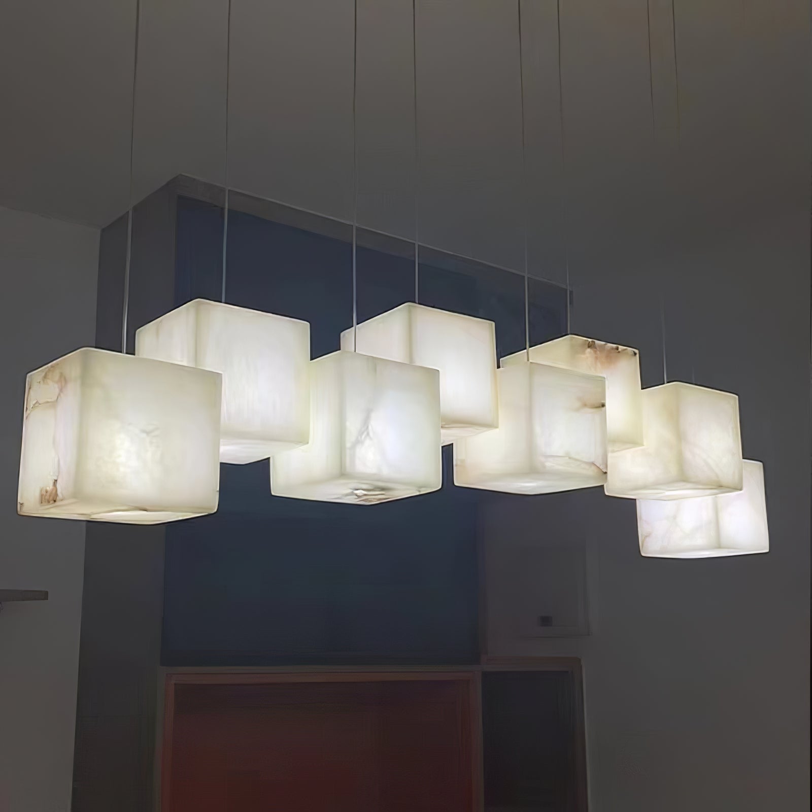 Marble Box Chandelier - Lumpaz