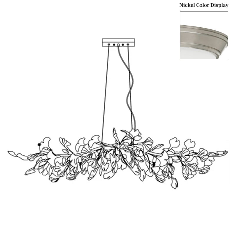 Gingko Chandelier D - Lumpaz