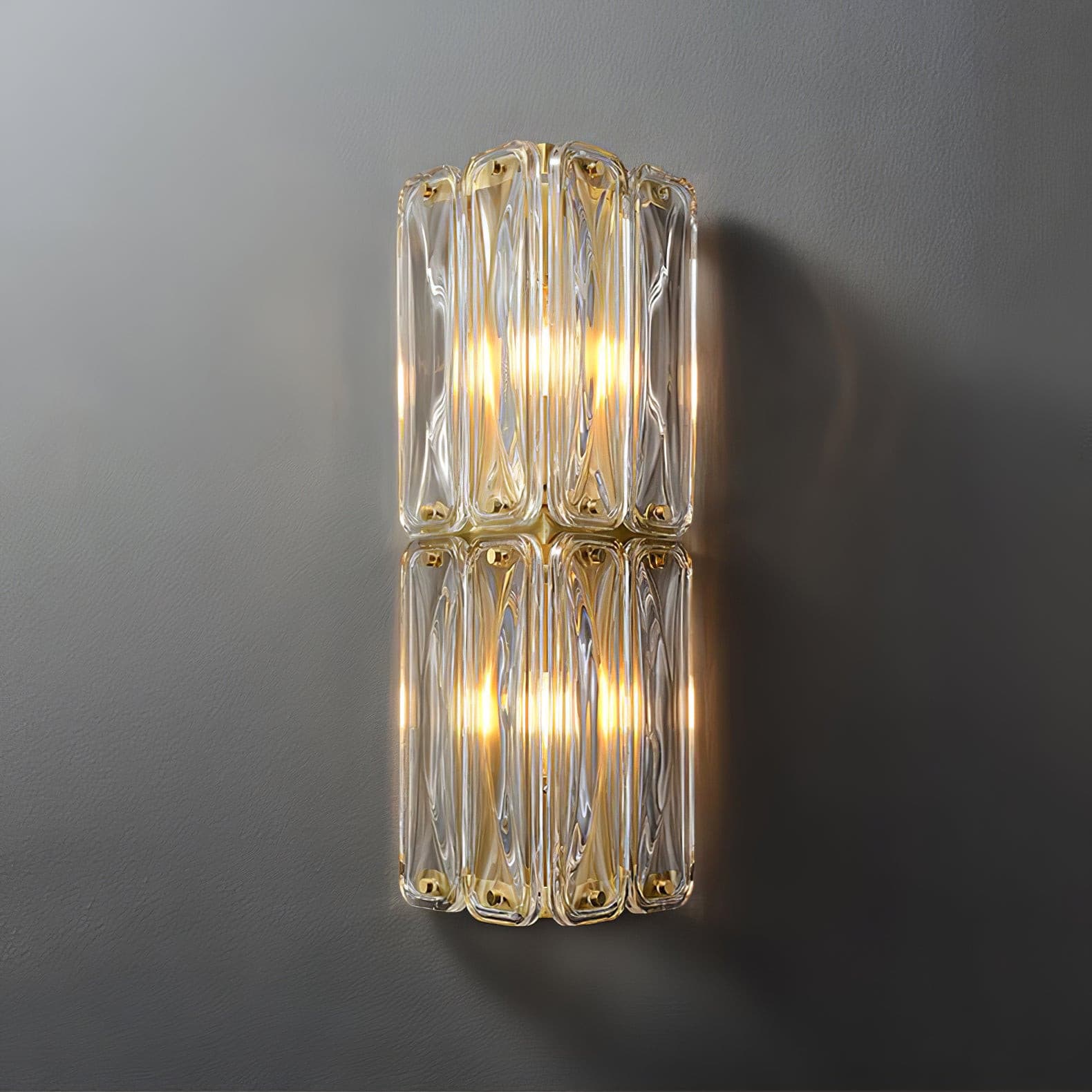 Triangular Glass Wall Light - Lumpaz