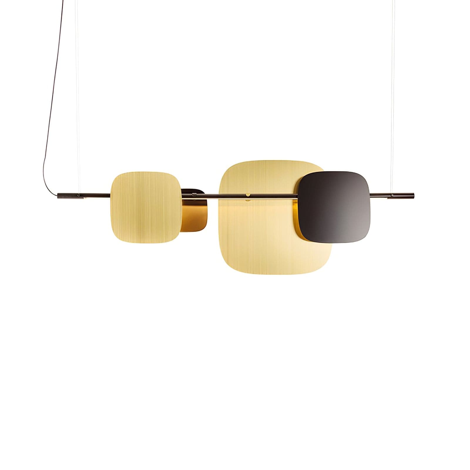 Rounded square Chandelier - Lumpaz