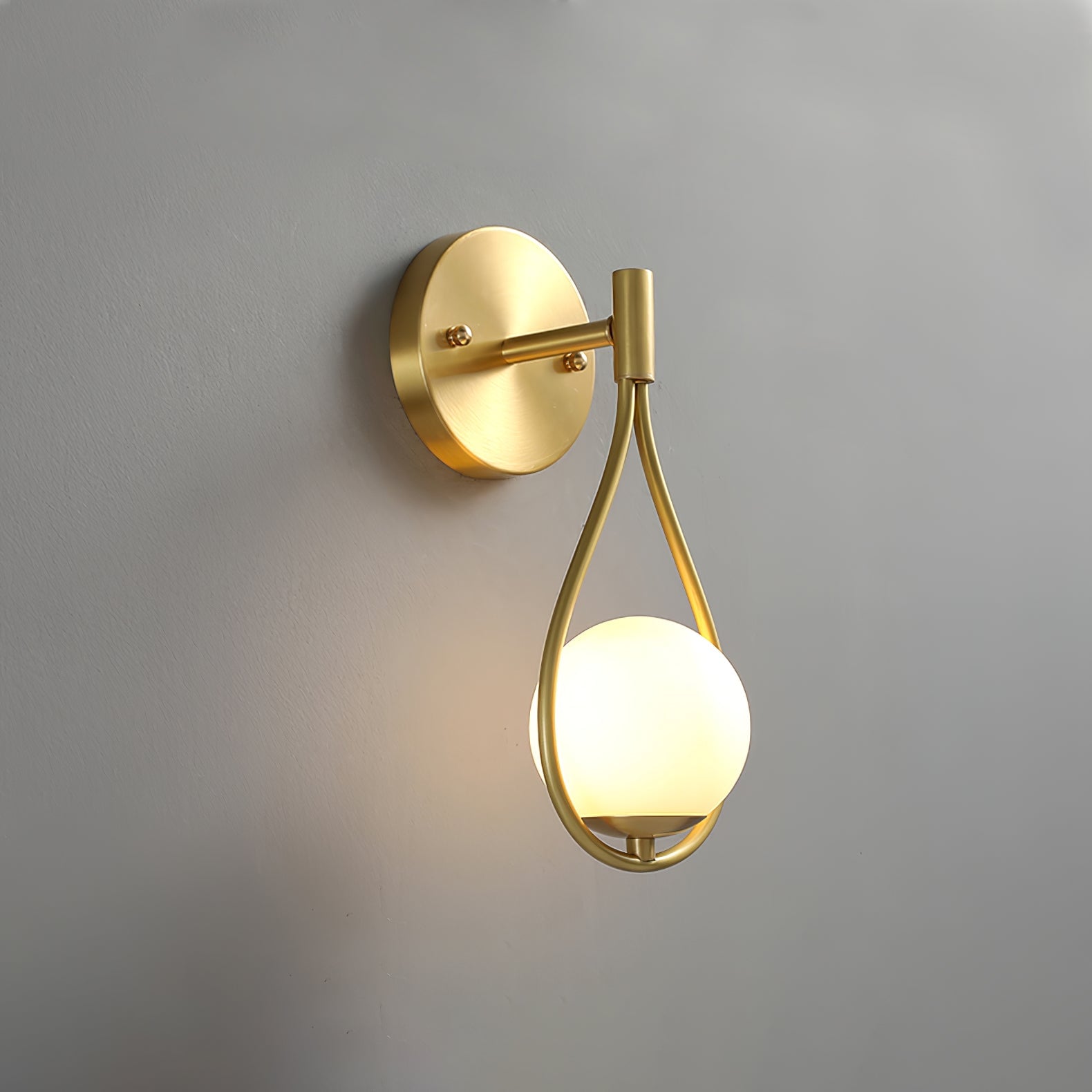 Brass Vanity Wall Lamp - Lumpaz