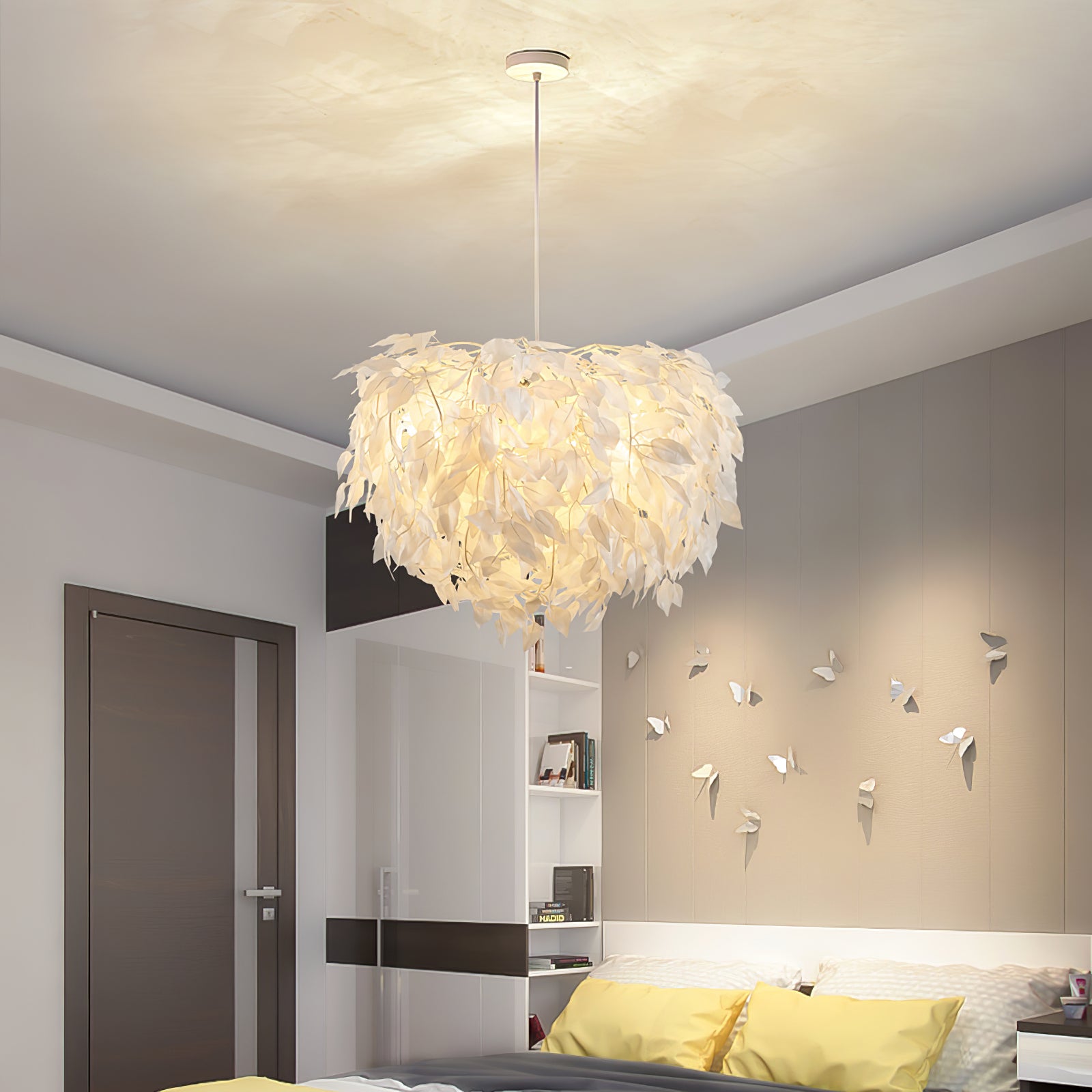 Plastic Leaves Pendant Lamp - Lumpaz