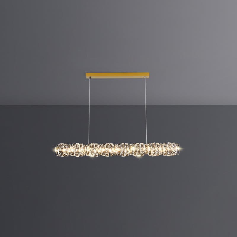 Long Crystal Pendant Lamp - Lumpaz