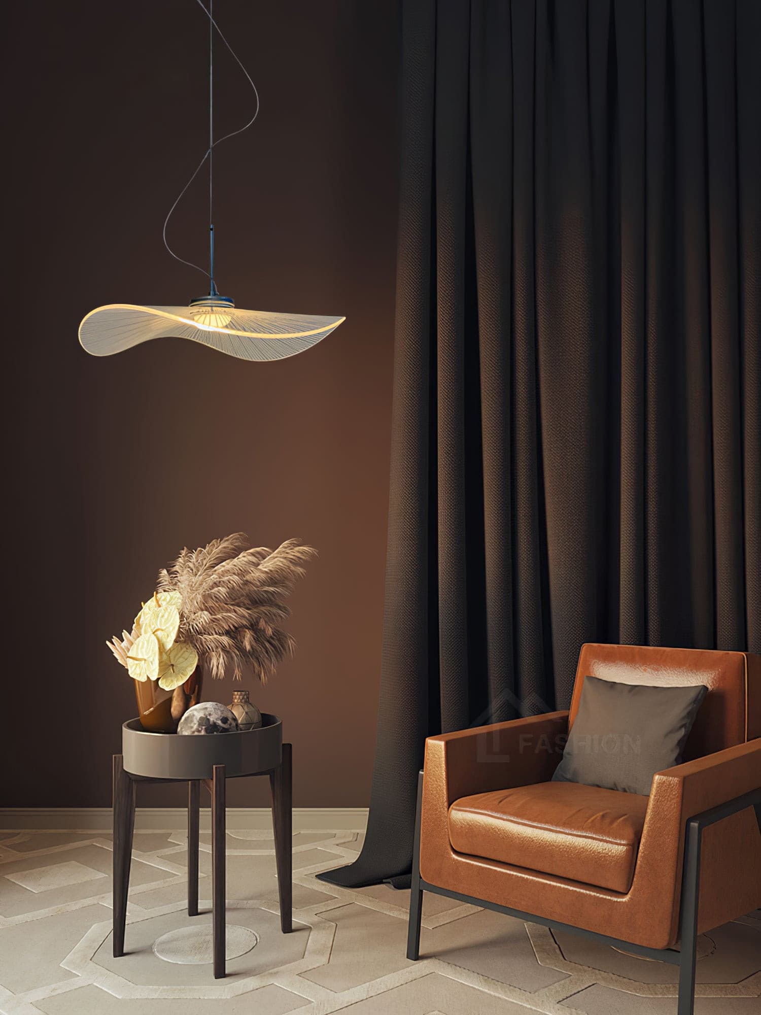 Round Tiered Pendant Light - Lumpaz