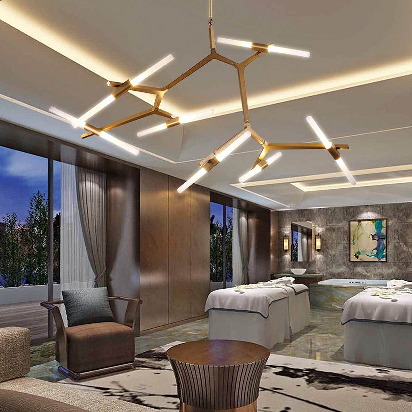 Tree Branch Chandelier - Lumpaz