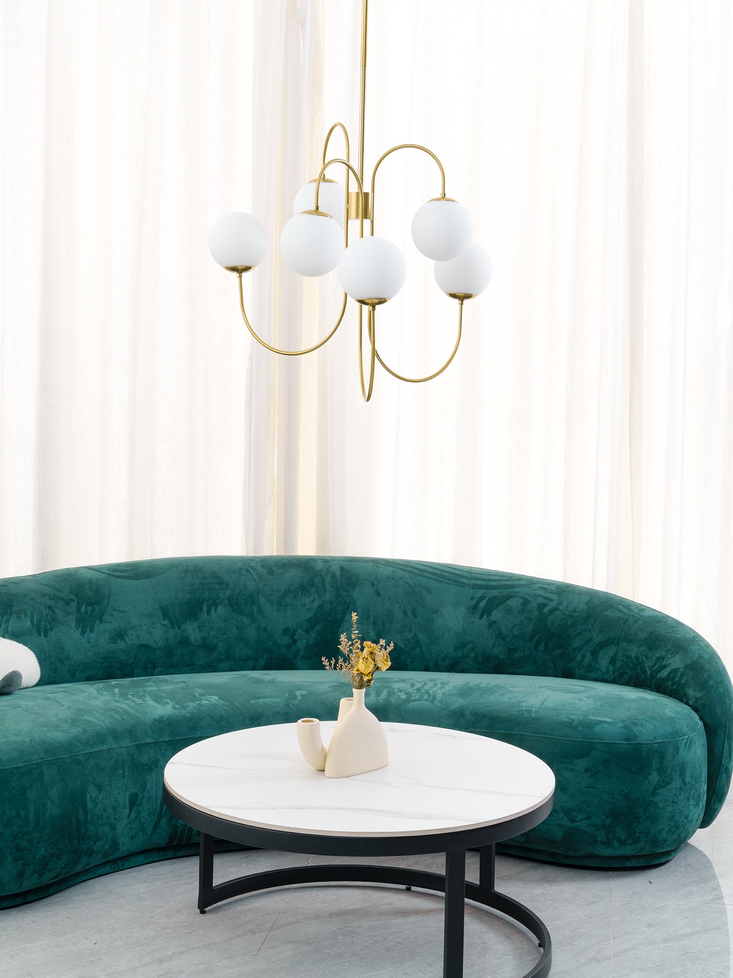 Gooseneck Chandeliers - Lumpaz