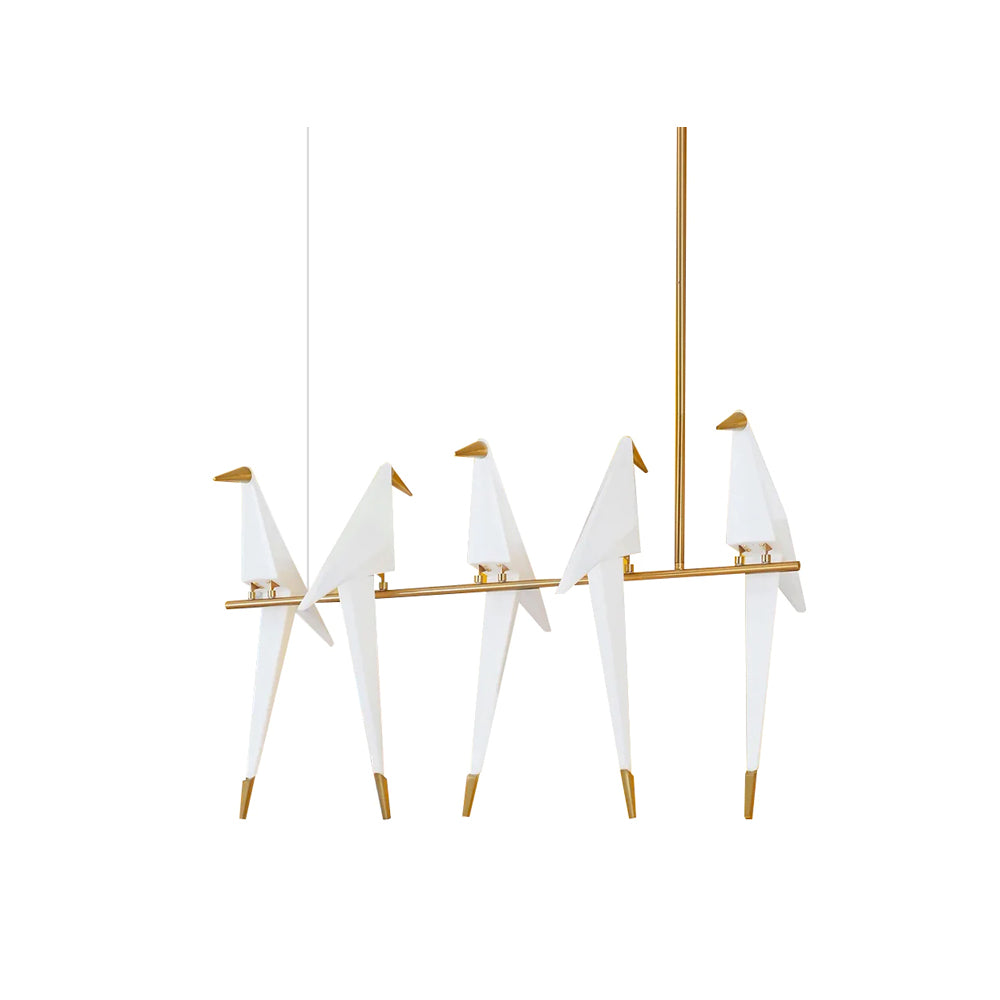 Perching Bird Chandelier - Lumpaz