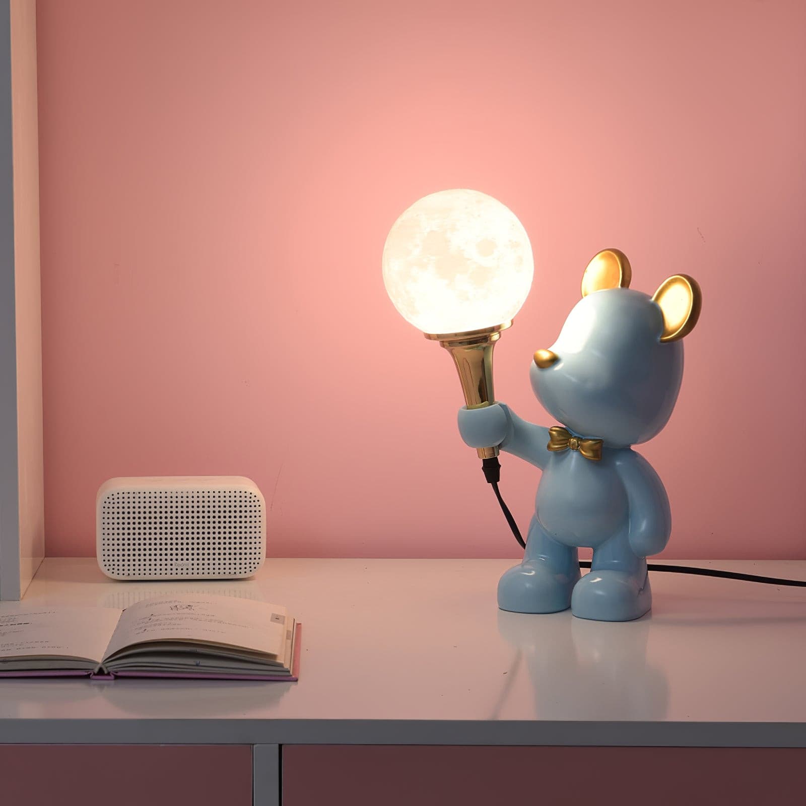 Creative Bear Planet Table Lamp - Lumpaz