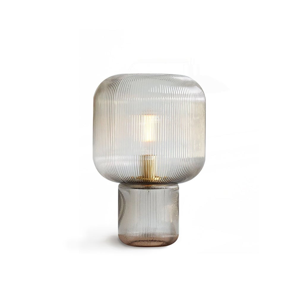 Oval Glass Table Lamp - Lumpaz