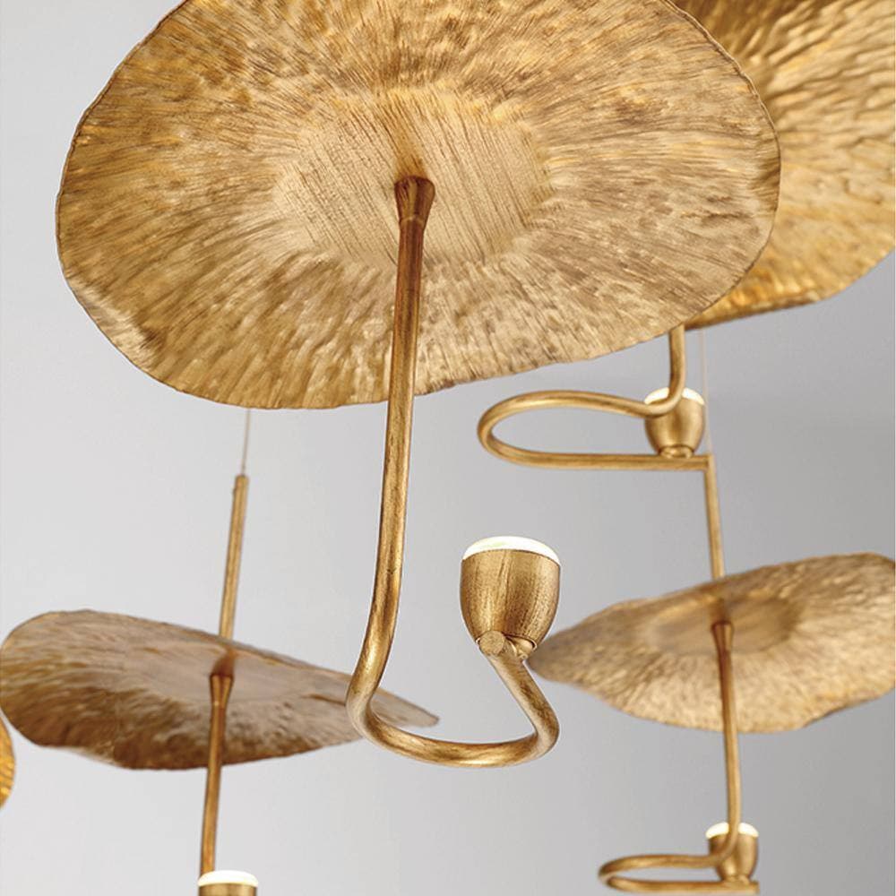 Lotus Leaf Chandelier - Lumpaz