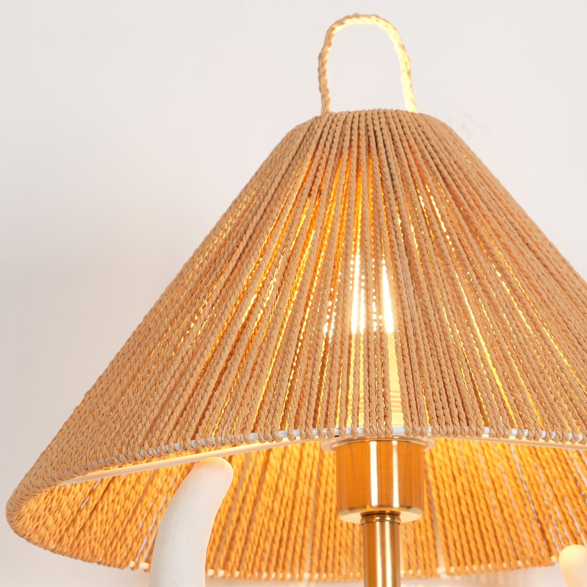 Horns Ceramic Table Lamp - Lumpaz