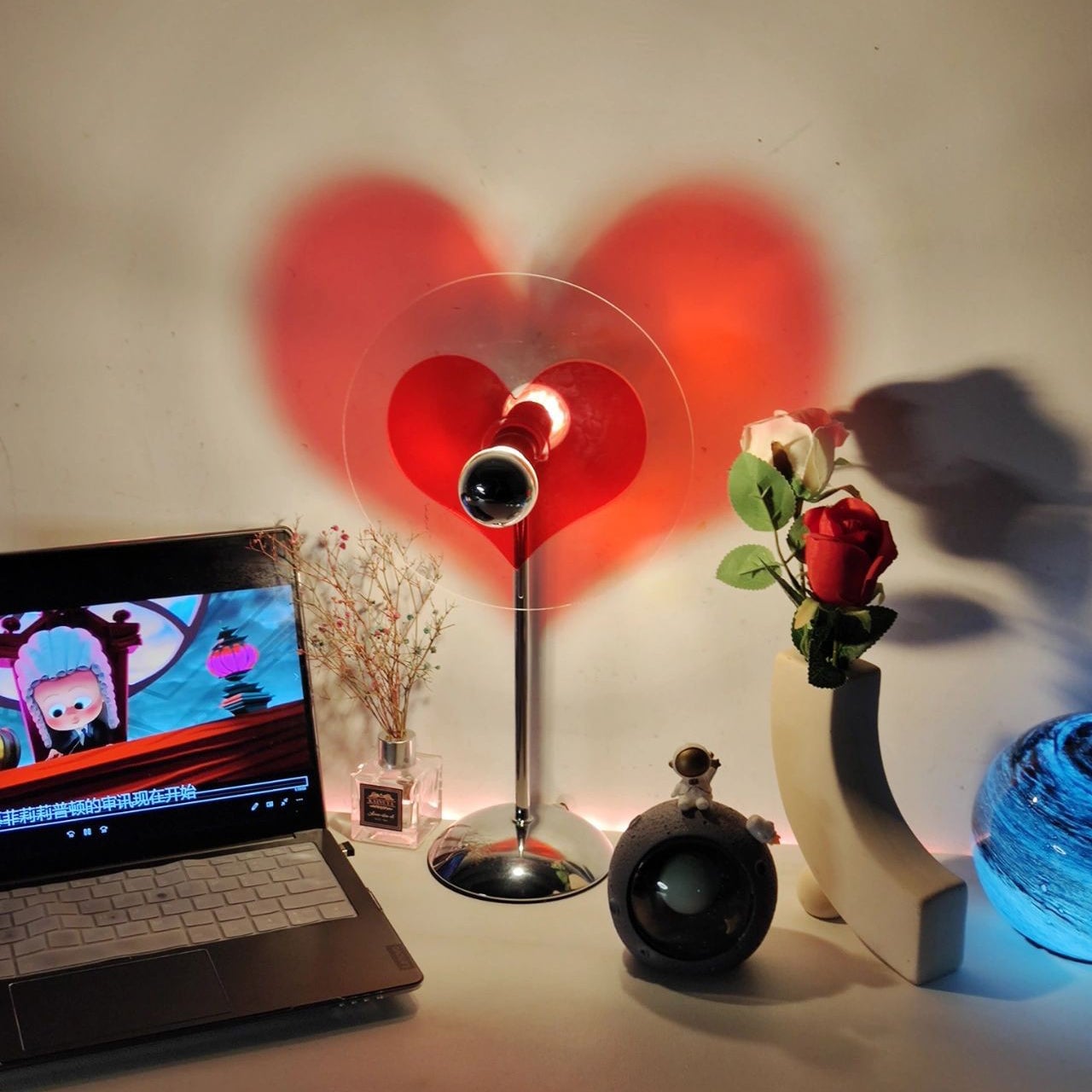 Heart Atmosphere Table Lamp - Lumpaz