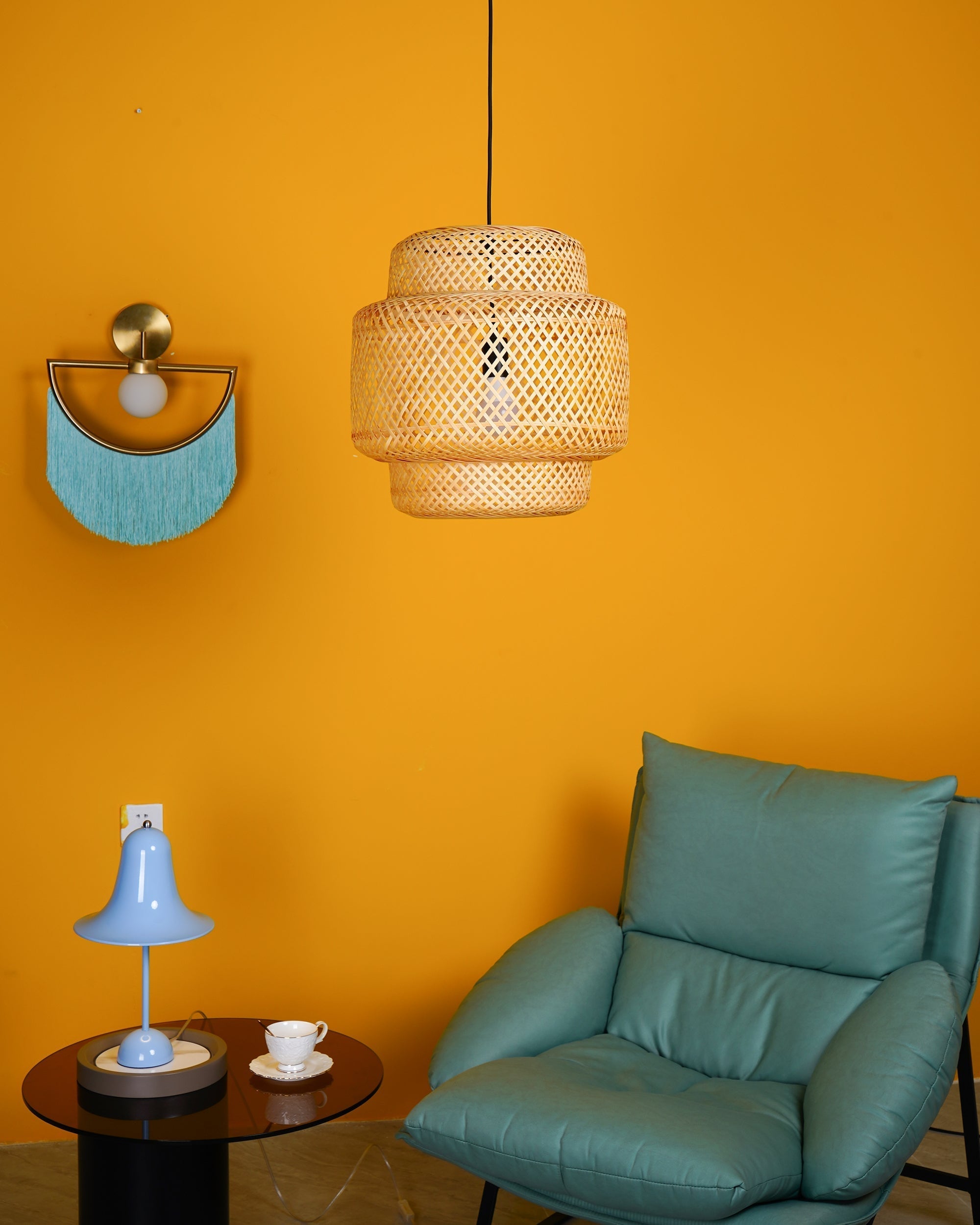 Bamboo Pendant Lamp - Lumpaz