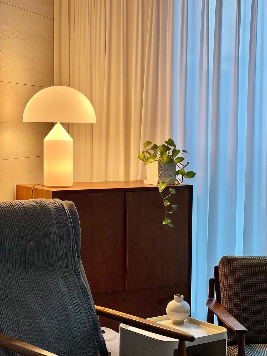 Atollo Metal Table Lamp - Lumpaz