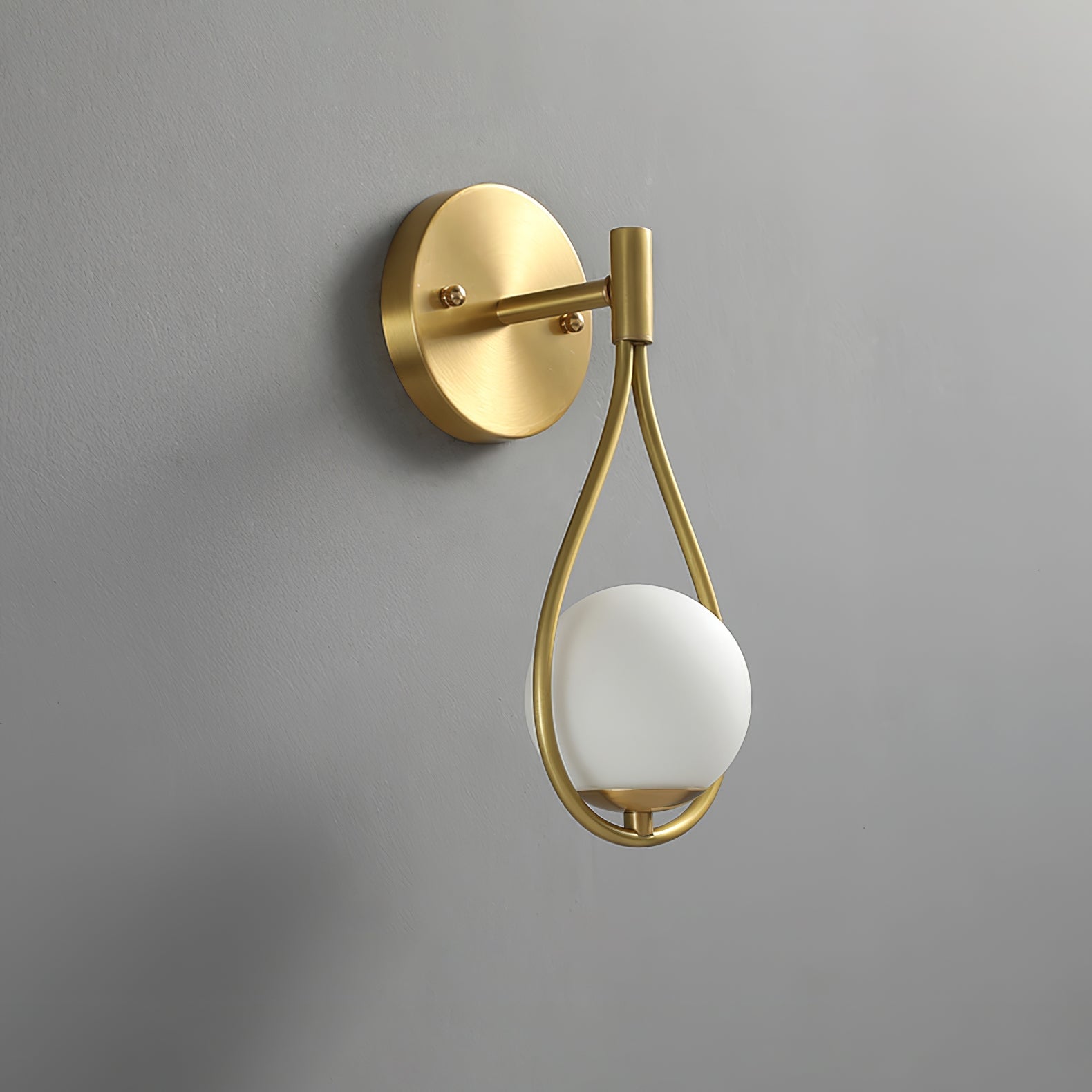 Brass Vanity Wall Lamp - Lumpaz