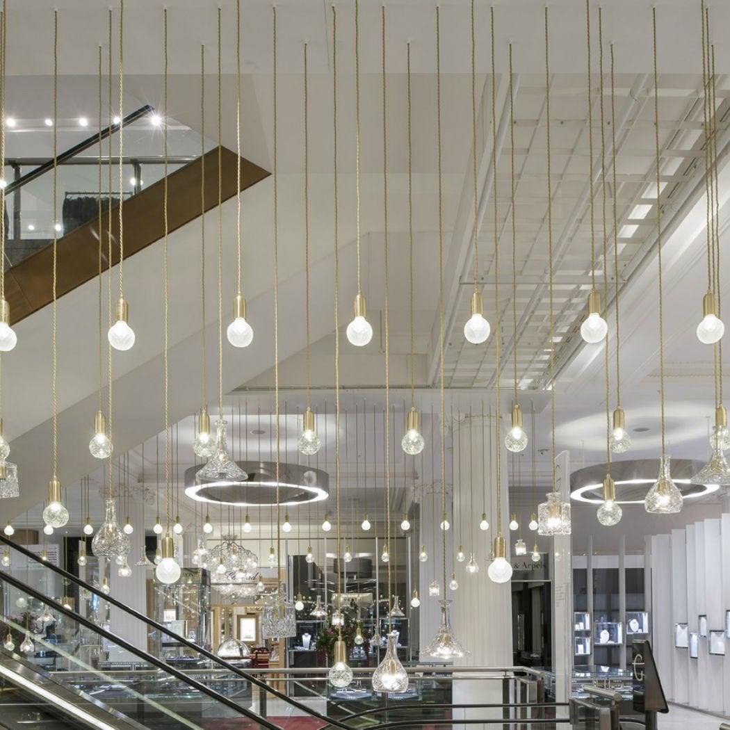 Crystal Bulb Pendant Light - Lumpaz