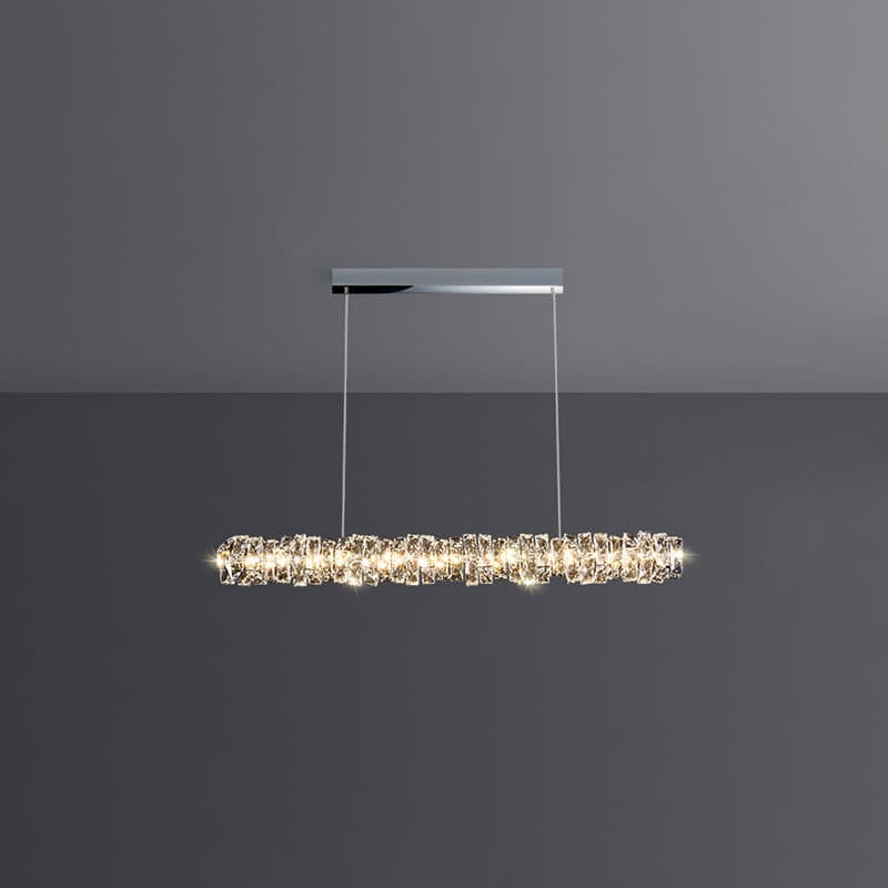 Long Crystal Pendant Lamp - Lumpaz