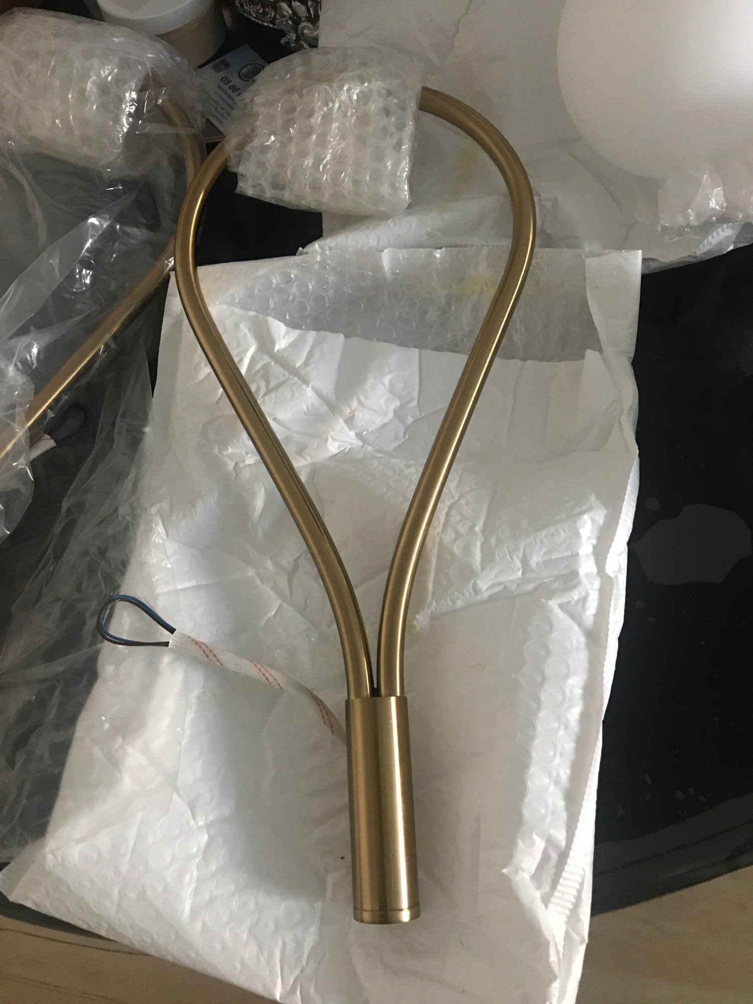 Brass Vanity Wall Lamp - Lumpaz