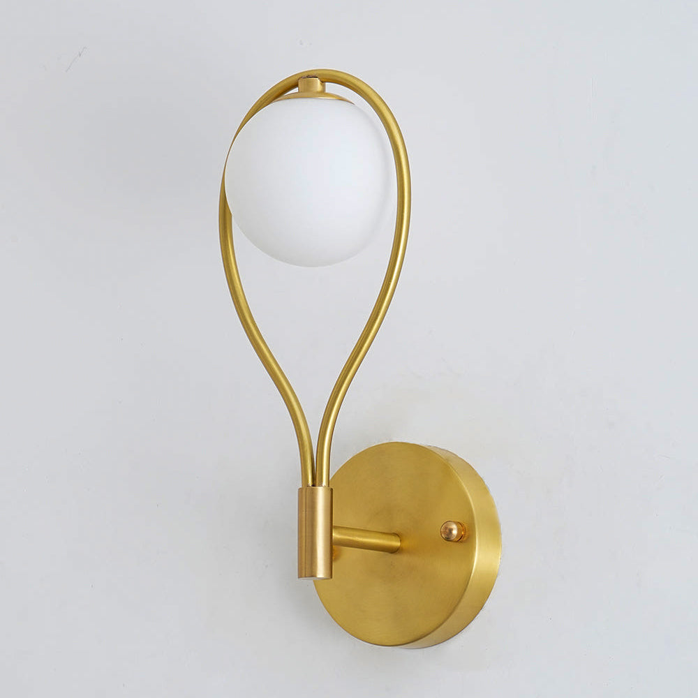 Brass Vanity Wall Lamp - Lumpaz