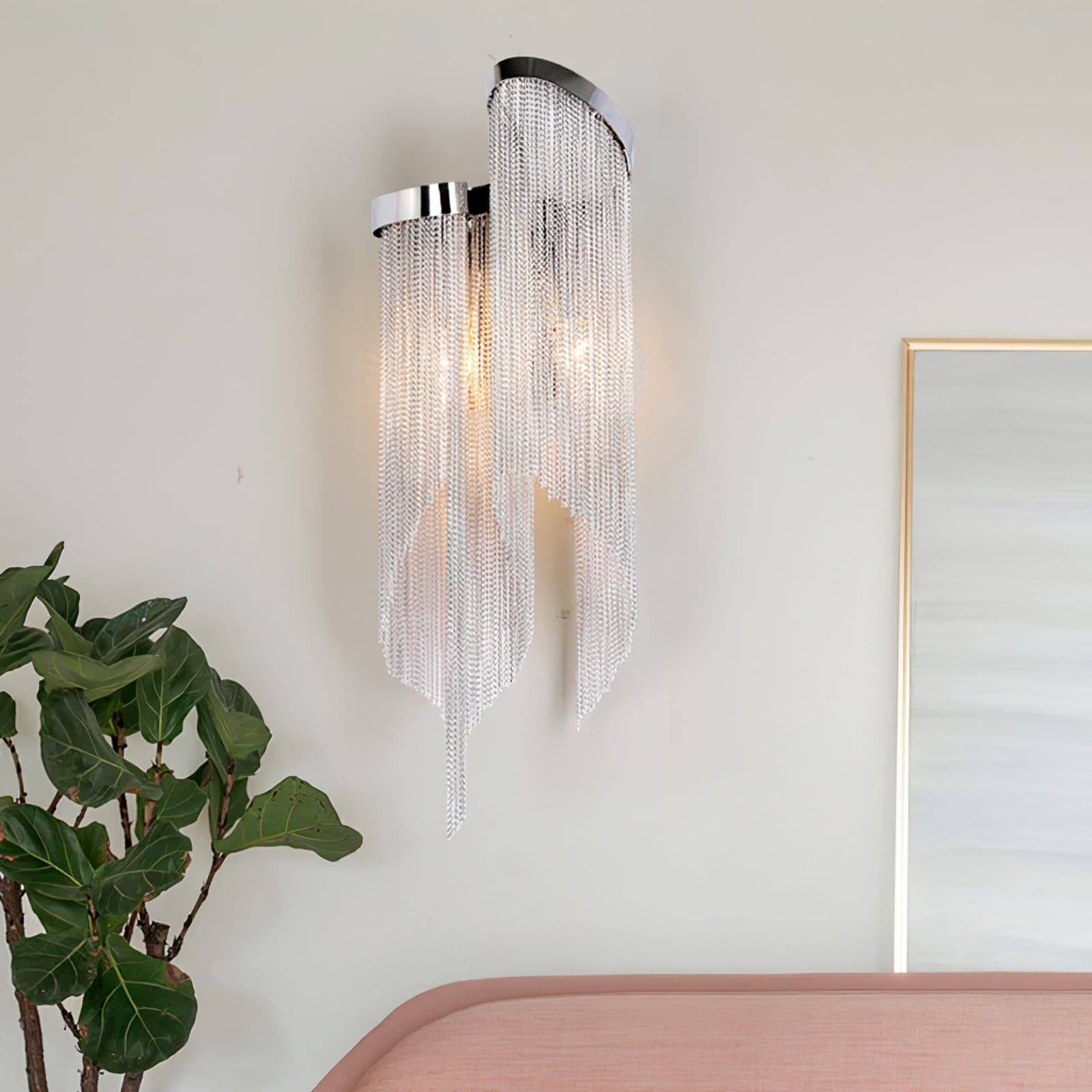 Chain Tassel Wall Lamp - Lumpaz