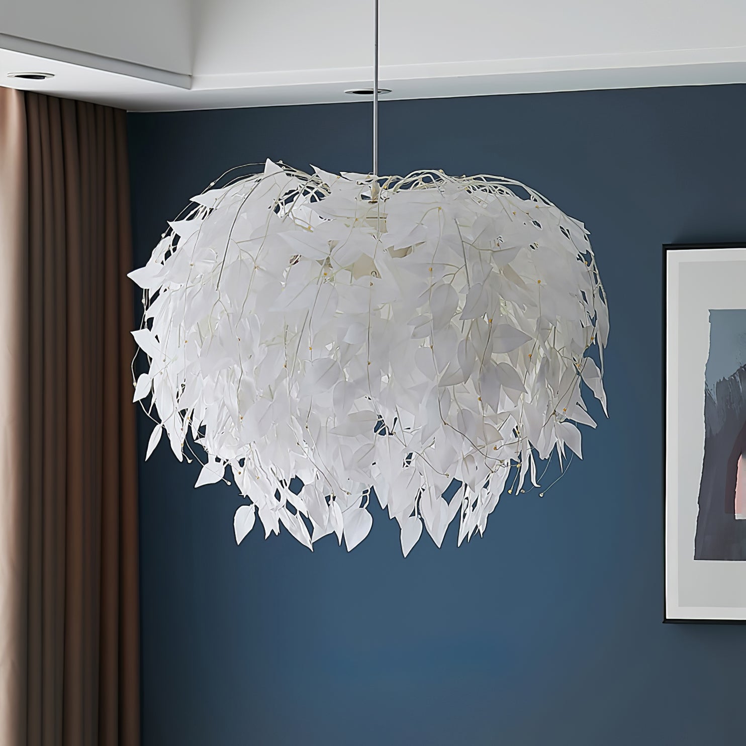 Plastic Leaves Pendant Lamp - Lumpaz