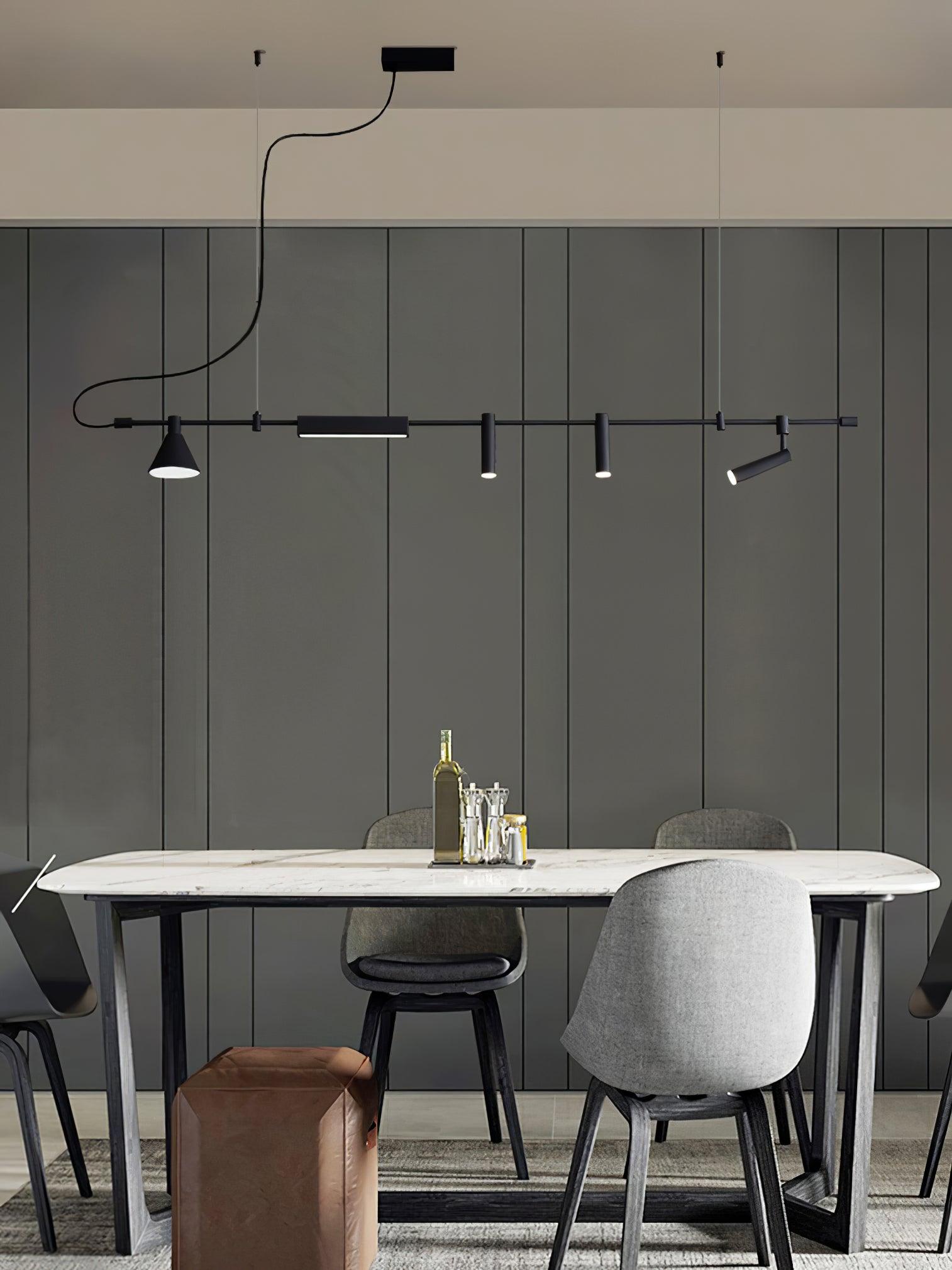 Horizontal Linear LED Pendant Lamp - Lumpaz