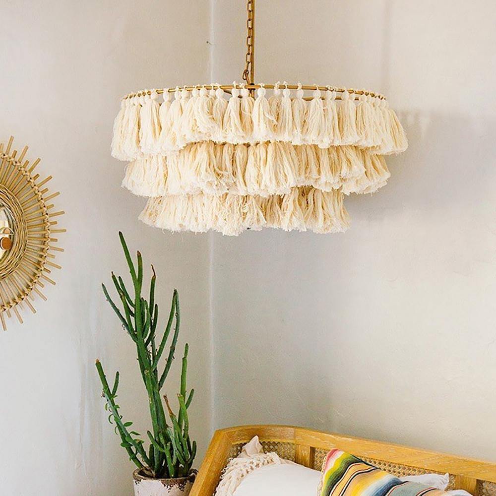 Multicolor Tassel Chandeliers - Lumpaz
