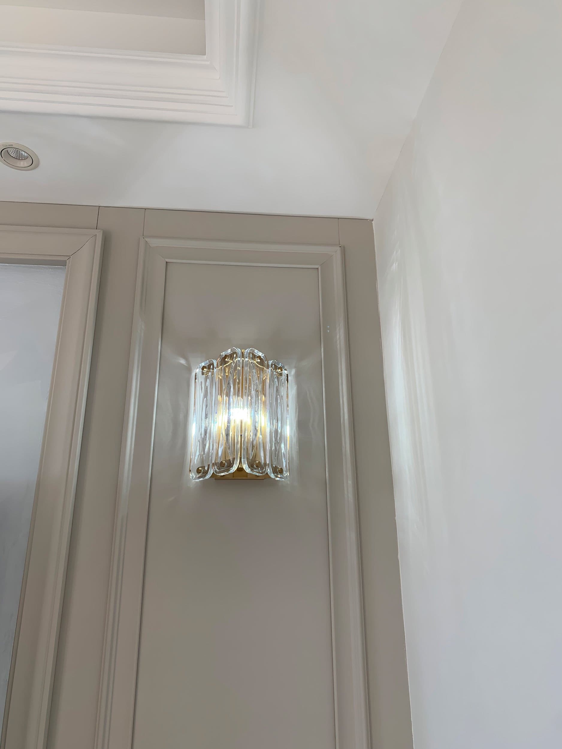 Triangular Glass Wall Light - Lumpaz