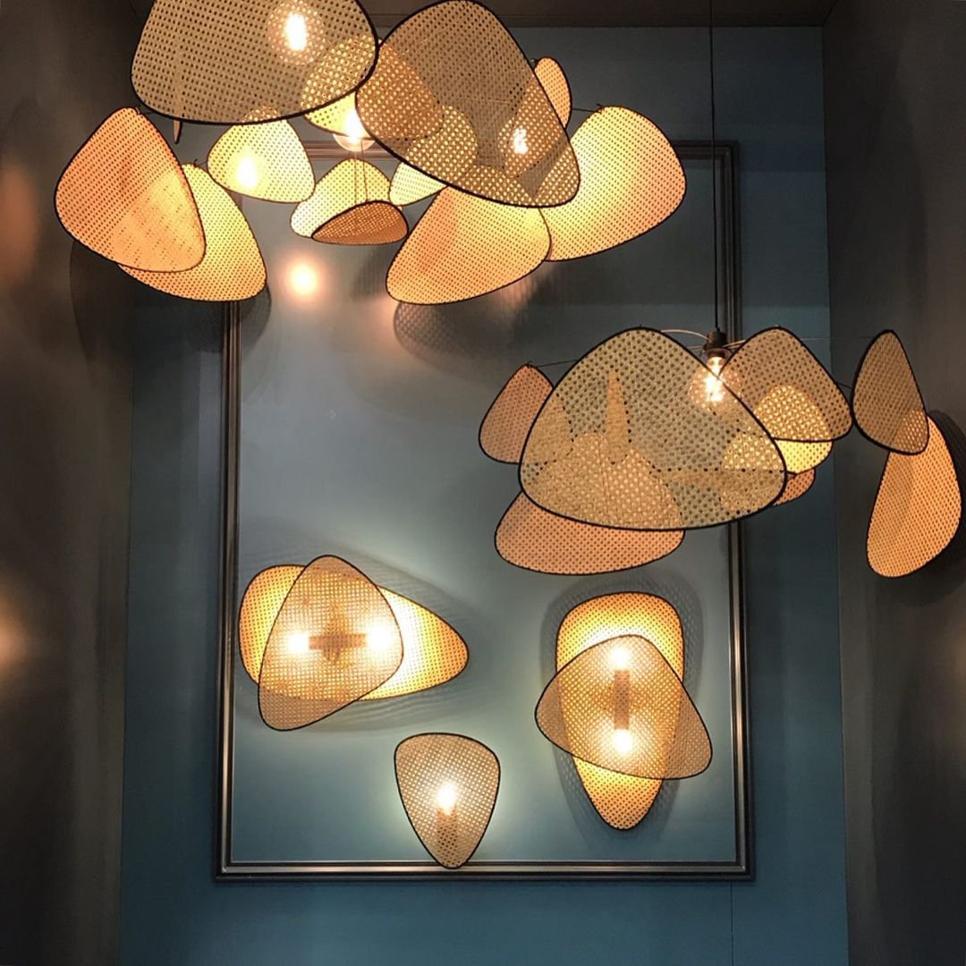Screen Cannage Wall Lamp - Lumpaz