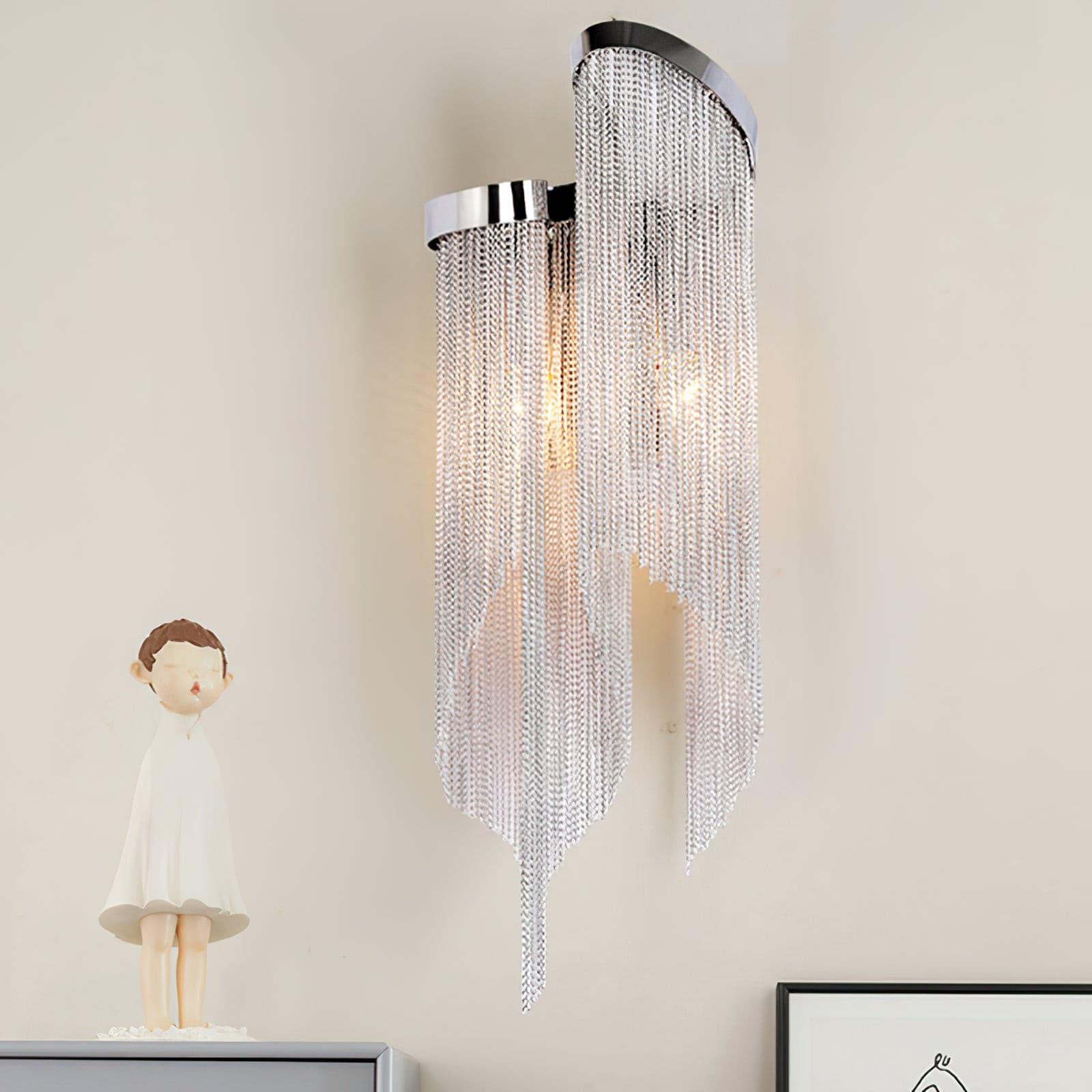 Chain Tassel Wall Lamp - Lumpaz