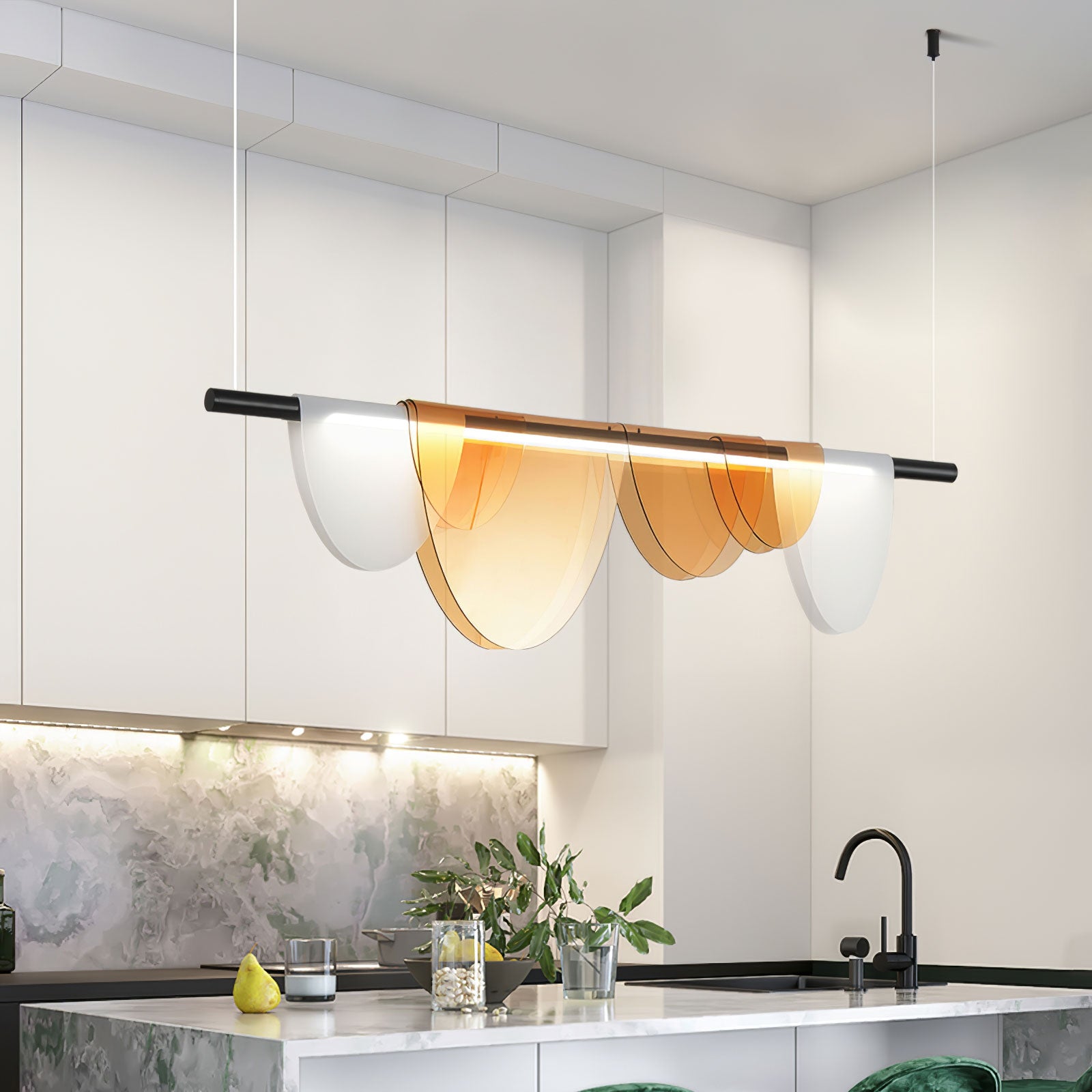 Dawn Linear Pendant Lamp - Lumpaz