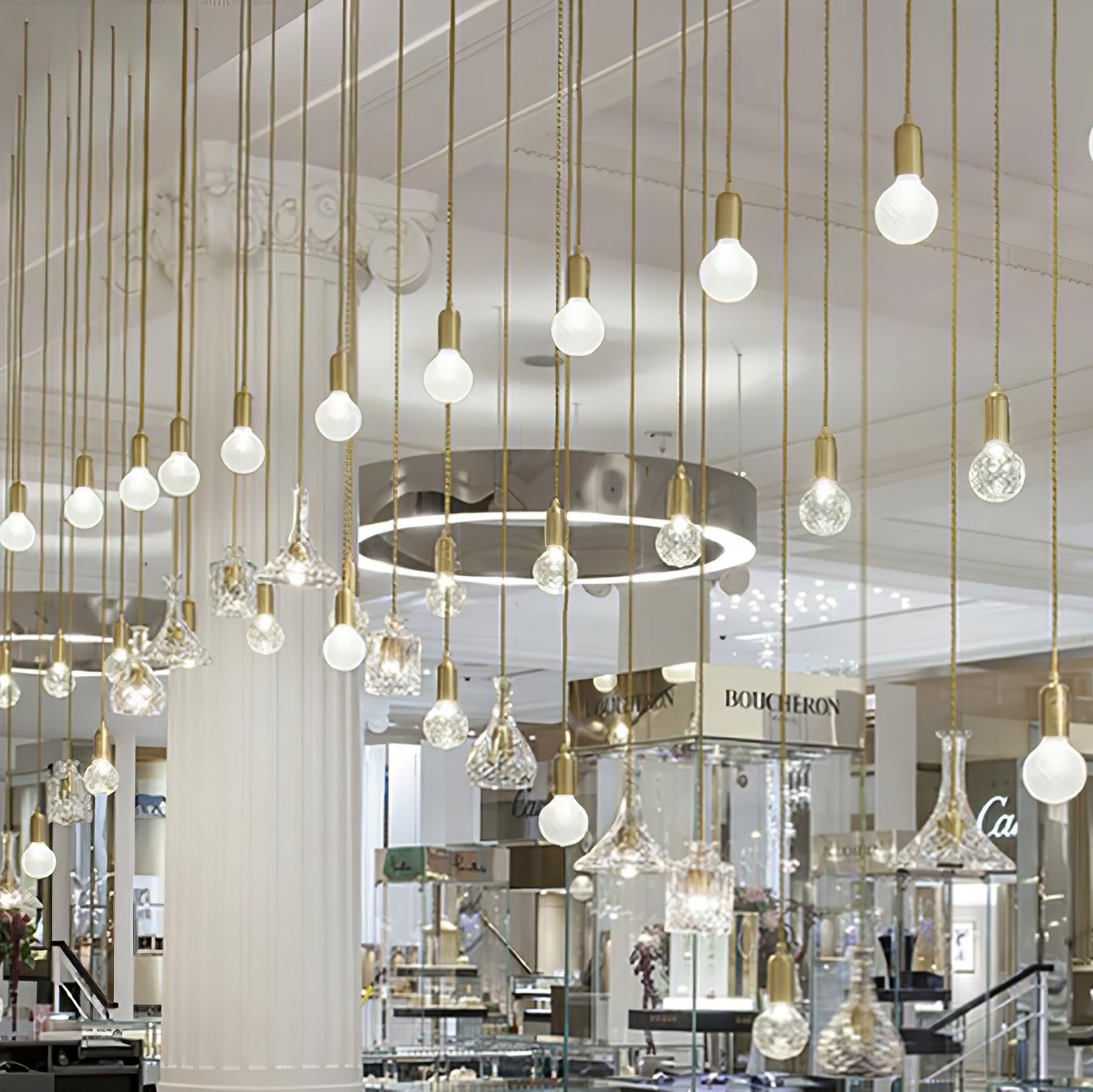 Crystal Bulb Pendant Light - Lumpaz