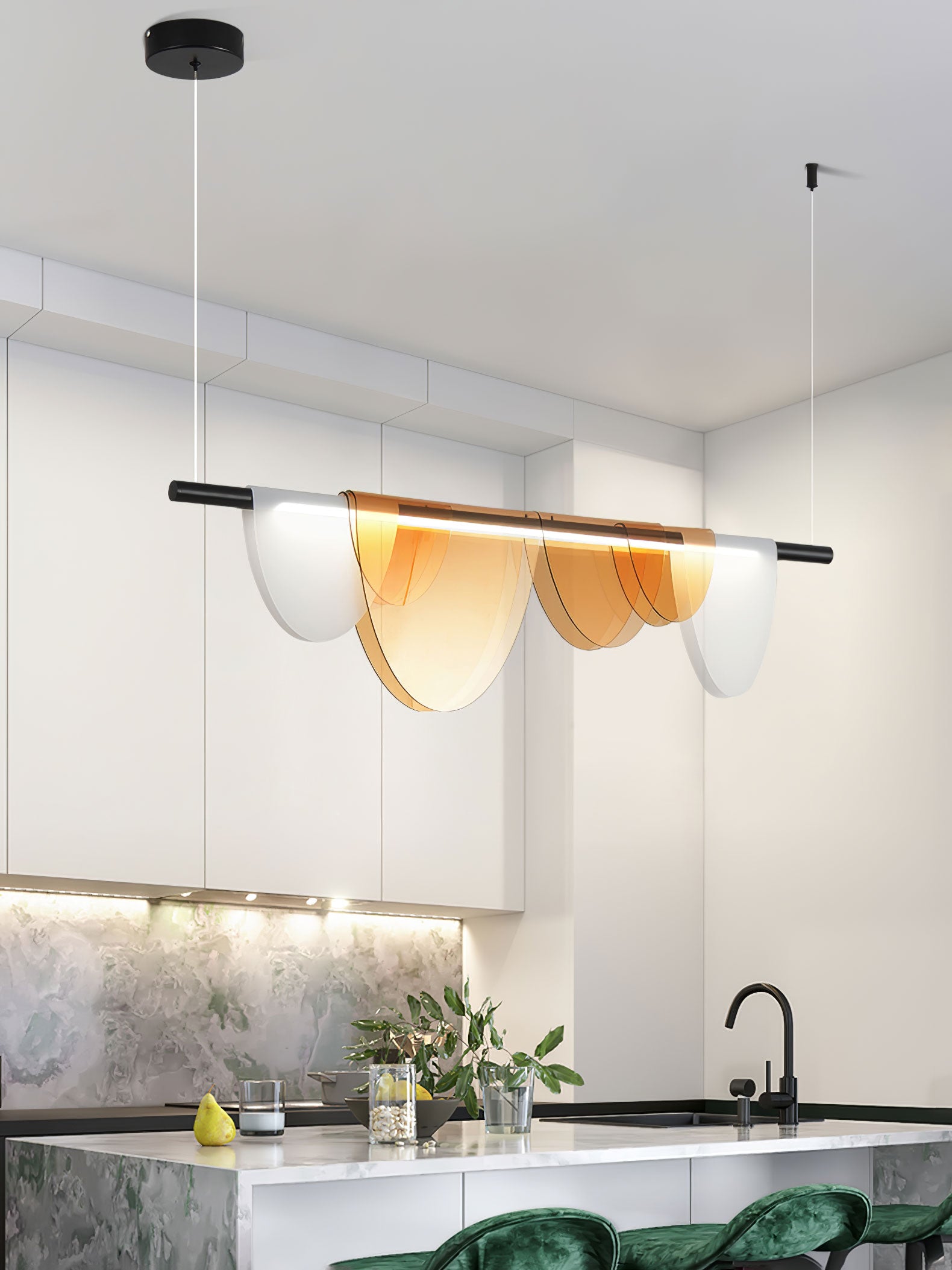 Dawn Linear Pendant Lamp - Lumpaz