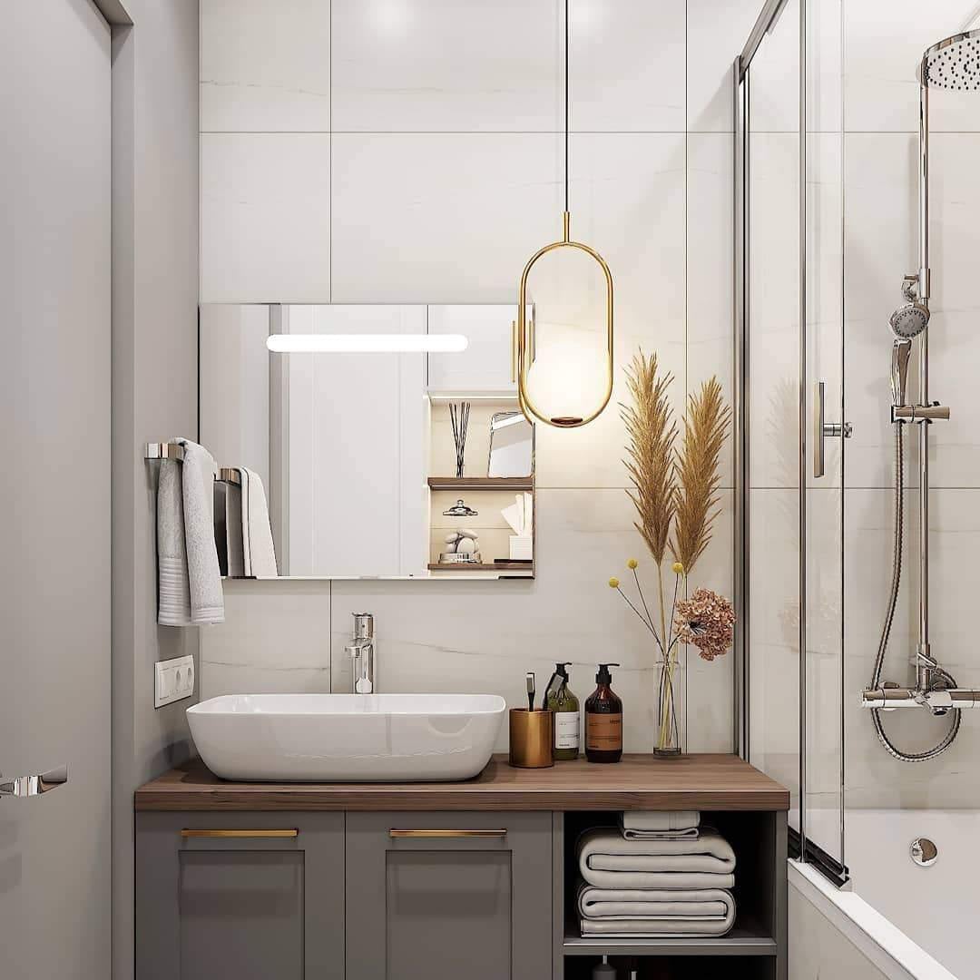 Mila Brass Pendant Lamp - Lumpaz