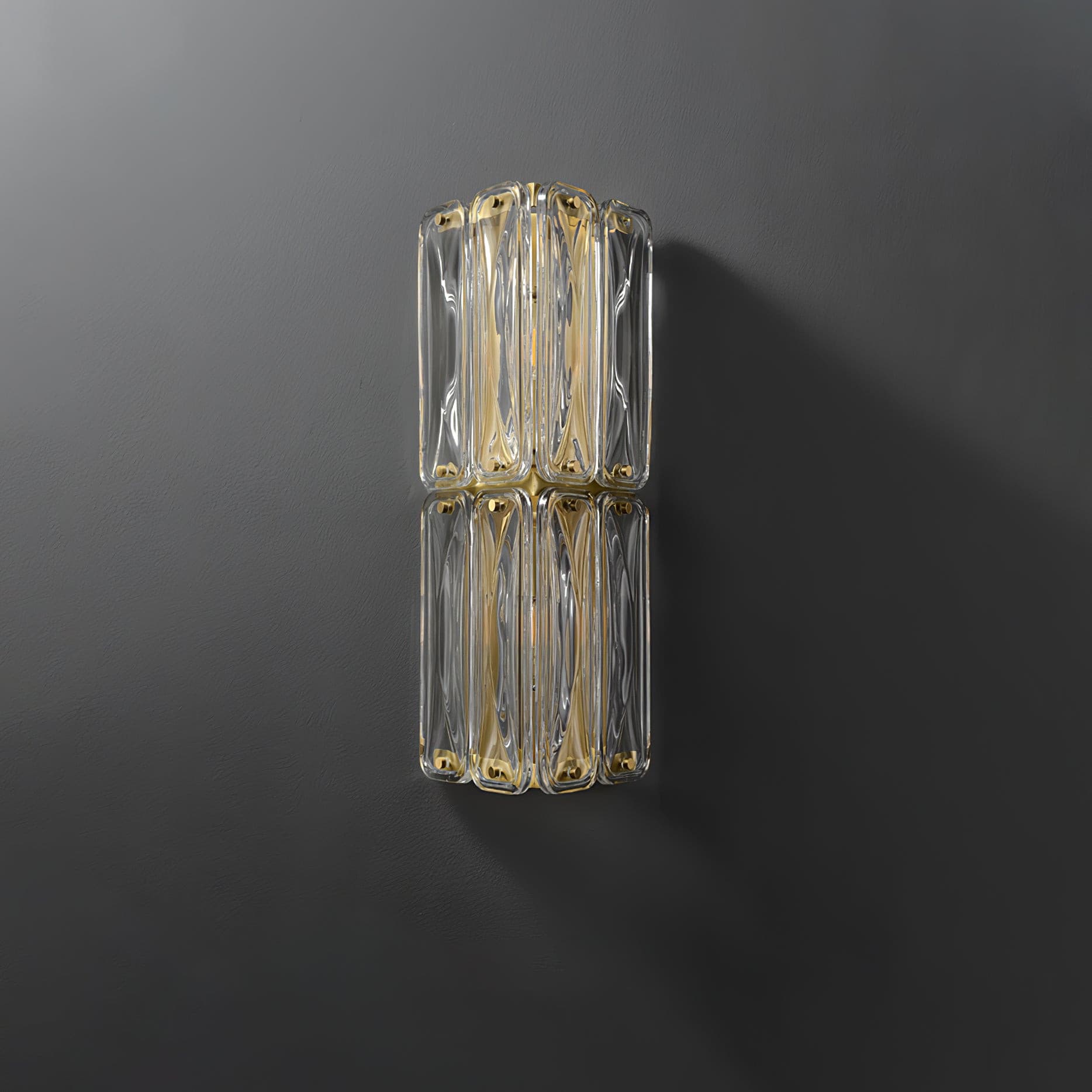 Triangular Glass Wall Light - Lumpaz