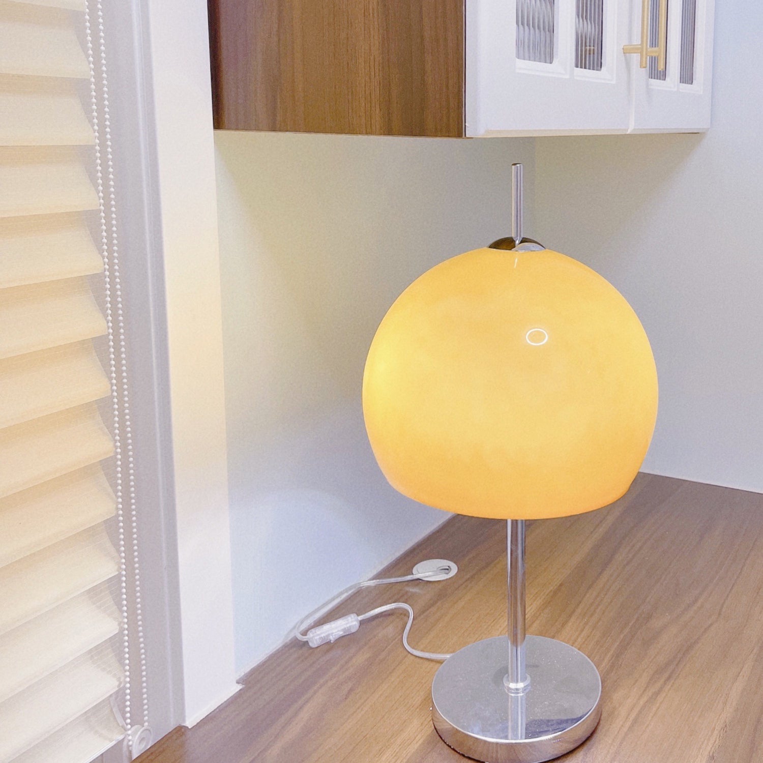 Mushroom Brown Table Lamp - Lumpaz