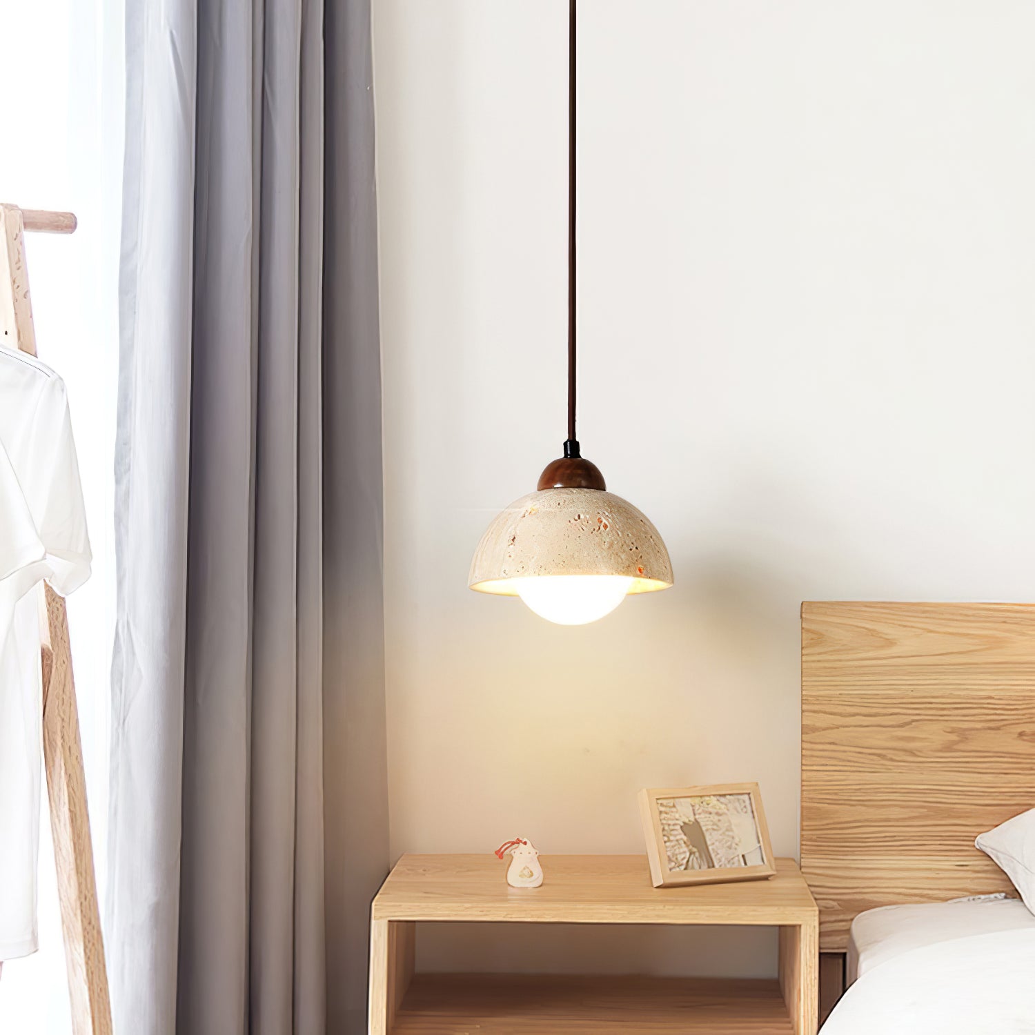 Travertine Pendant Lamp - Lumpaz