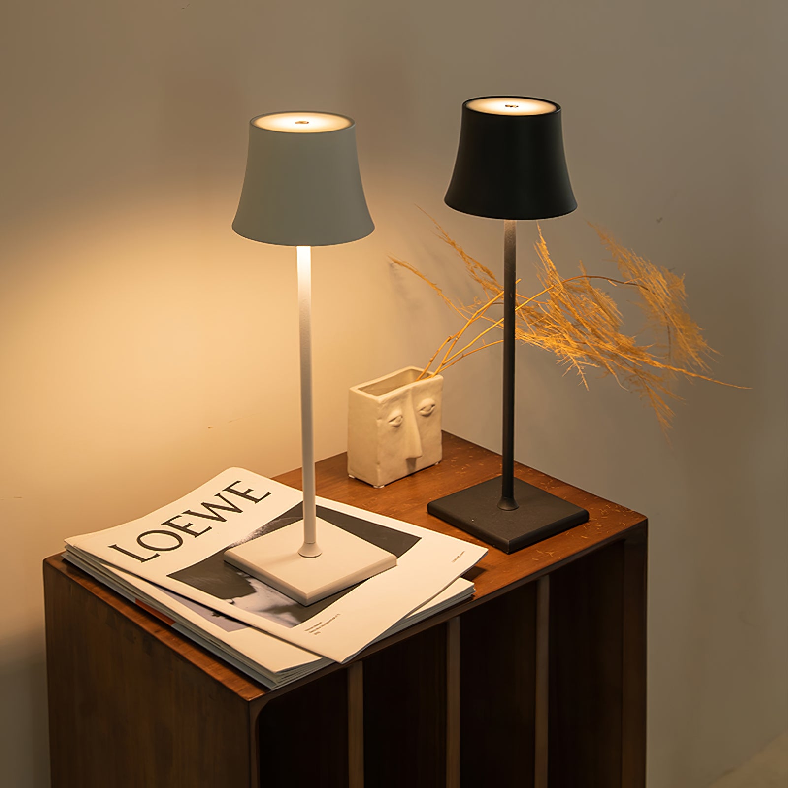 Poldina Built-in Battery Table Lamp - Lumpaz