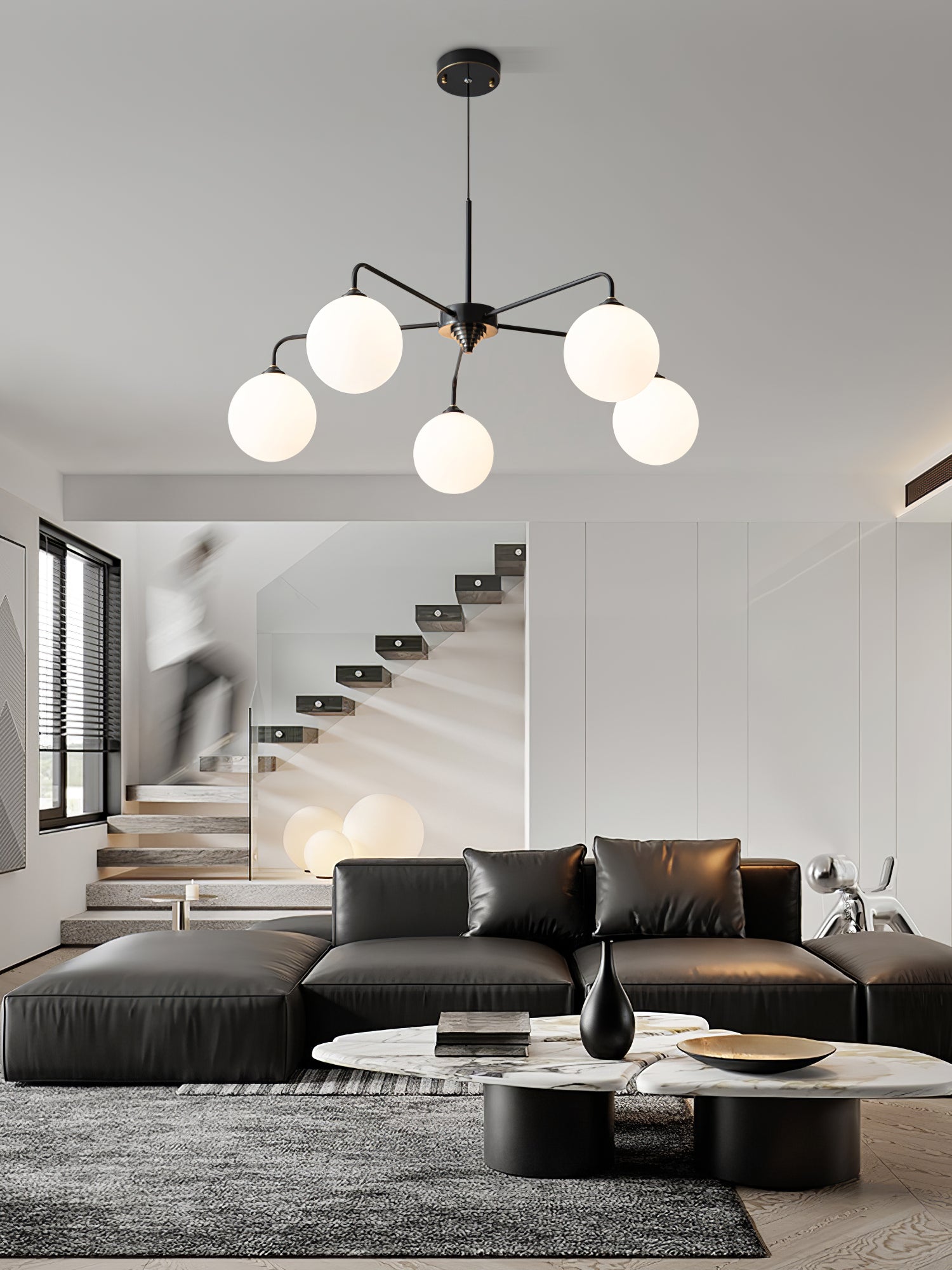 Lune Chandelier - Lumpaz