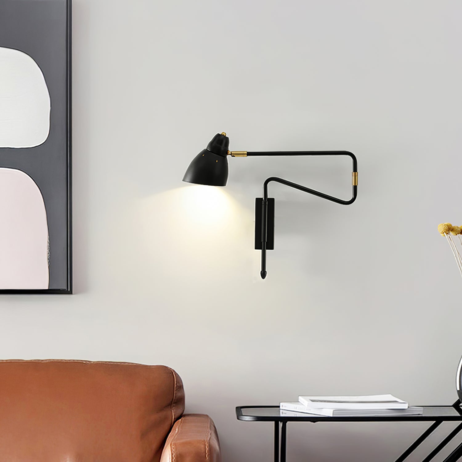 Long Arm Rotating Wall Lamp - Lumpaz