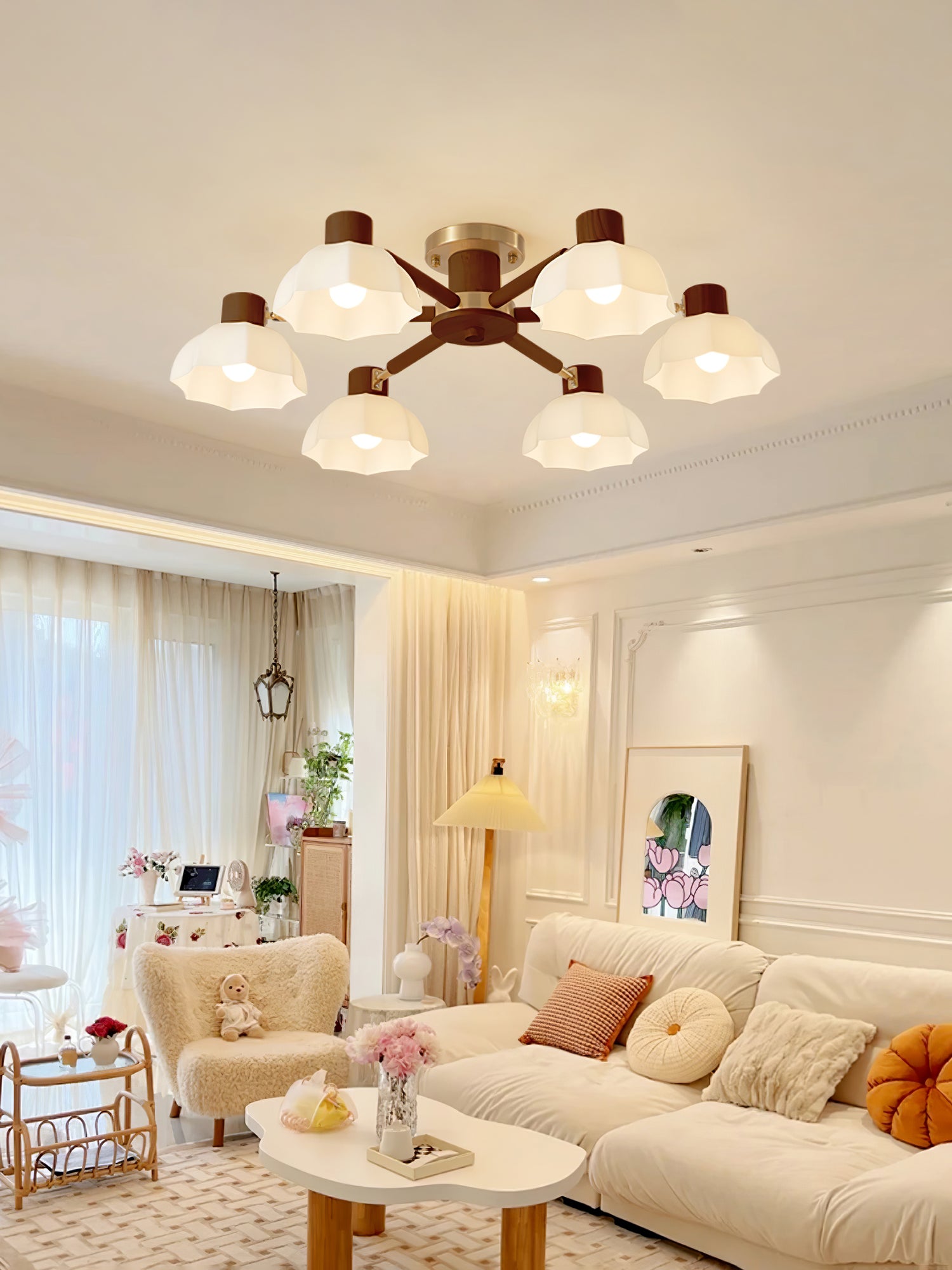 Floral Ceiling Light - Lumpaz