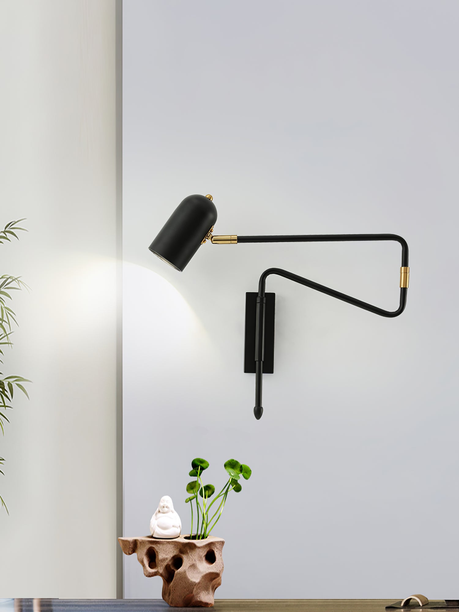 Long Arm Rotating Wall Lamp - Lumpaz