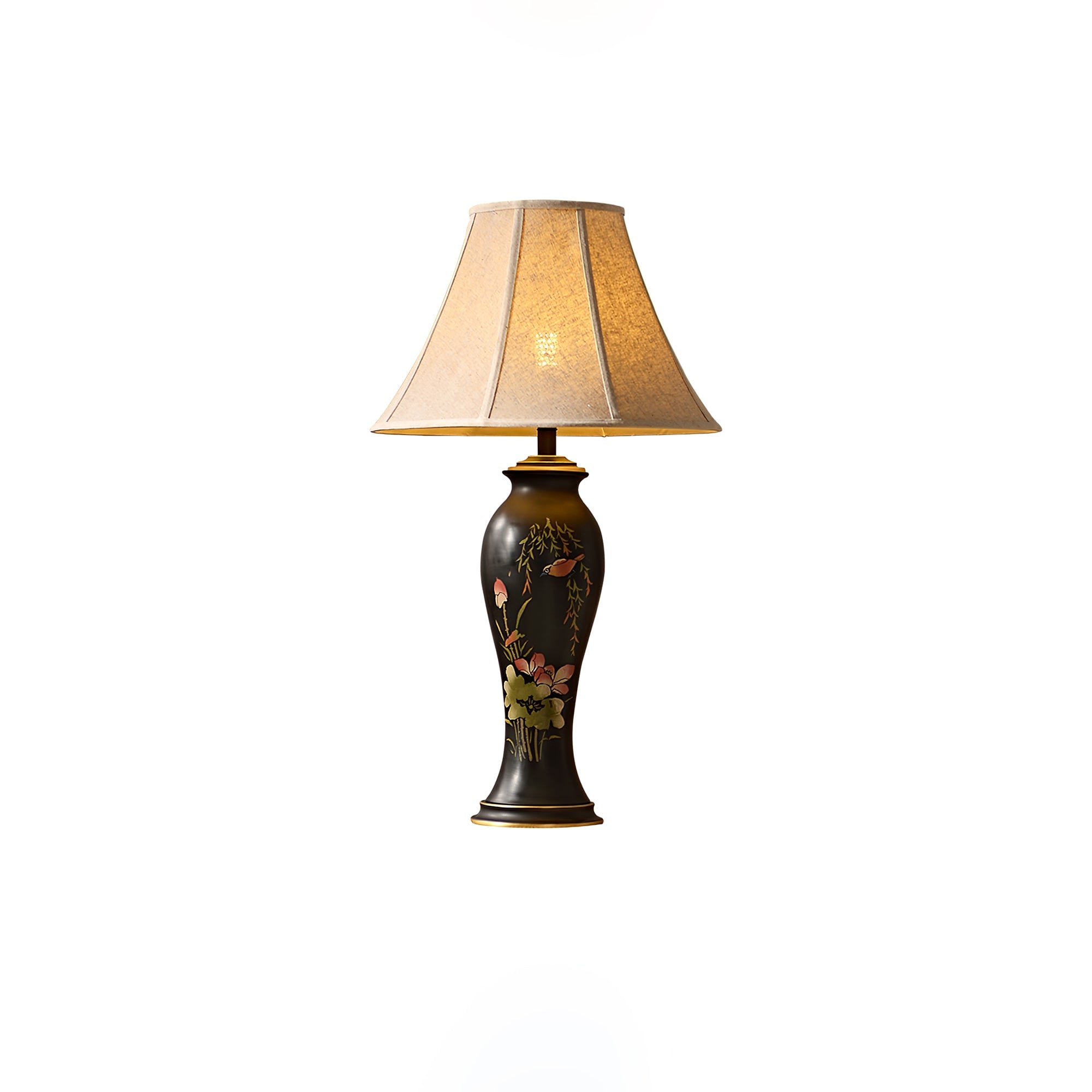 Lotus Ceramic Table Lamp - Lumpaz