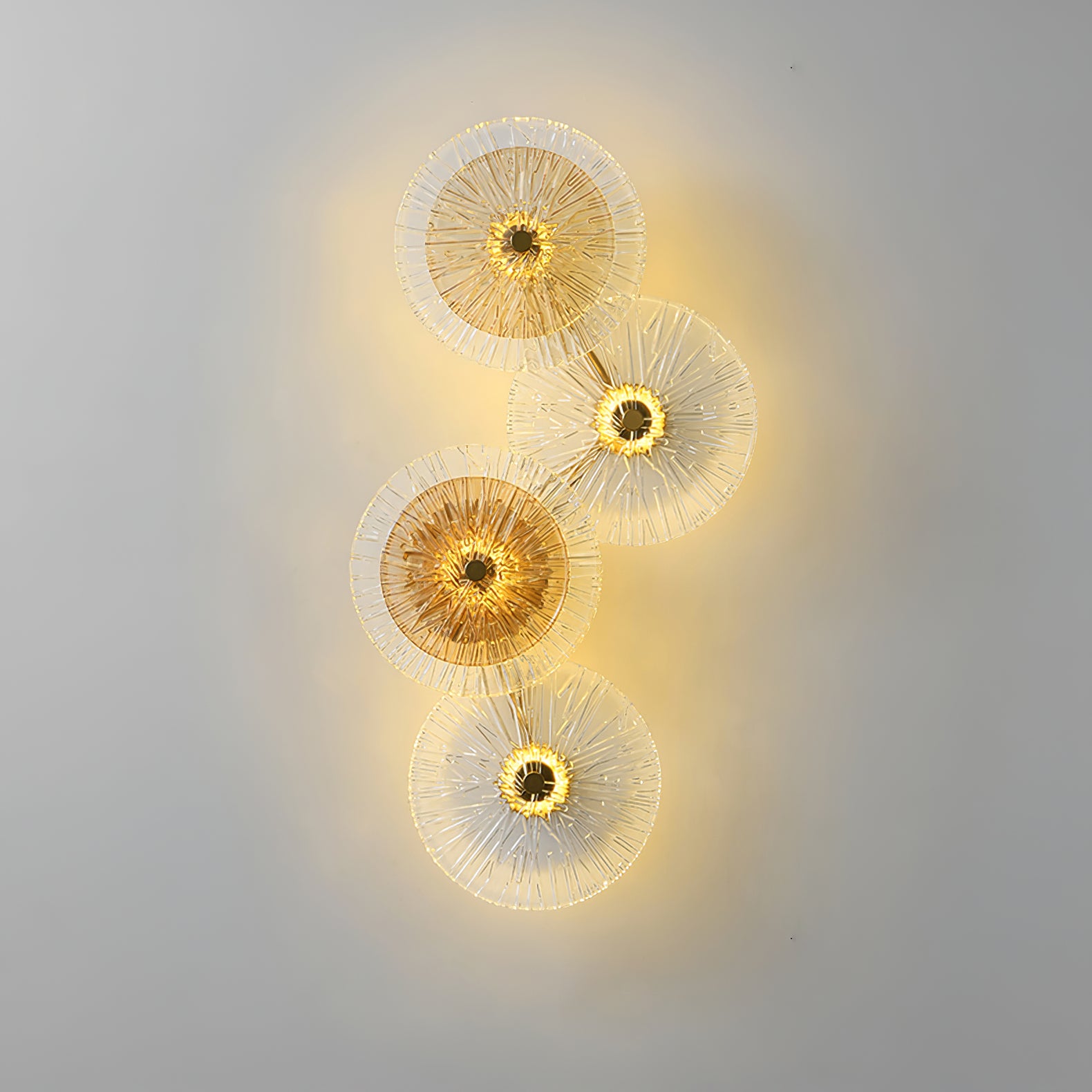 Lotus Leaves Wall Lamp - Lumpaz