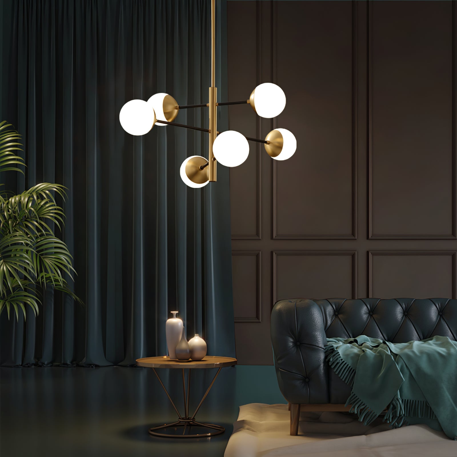 Compass Chandelier - Lumpaz