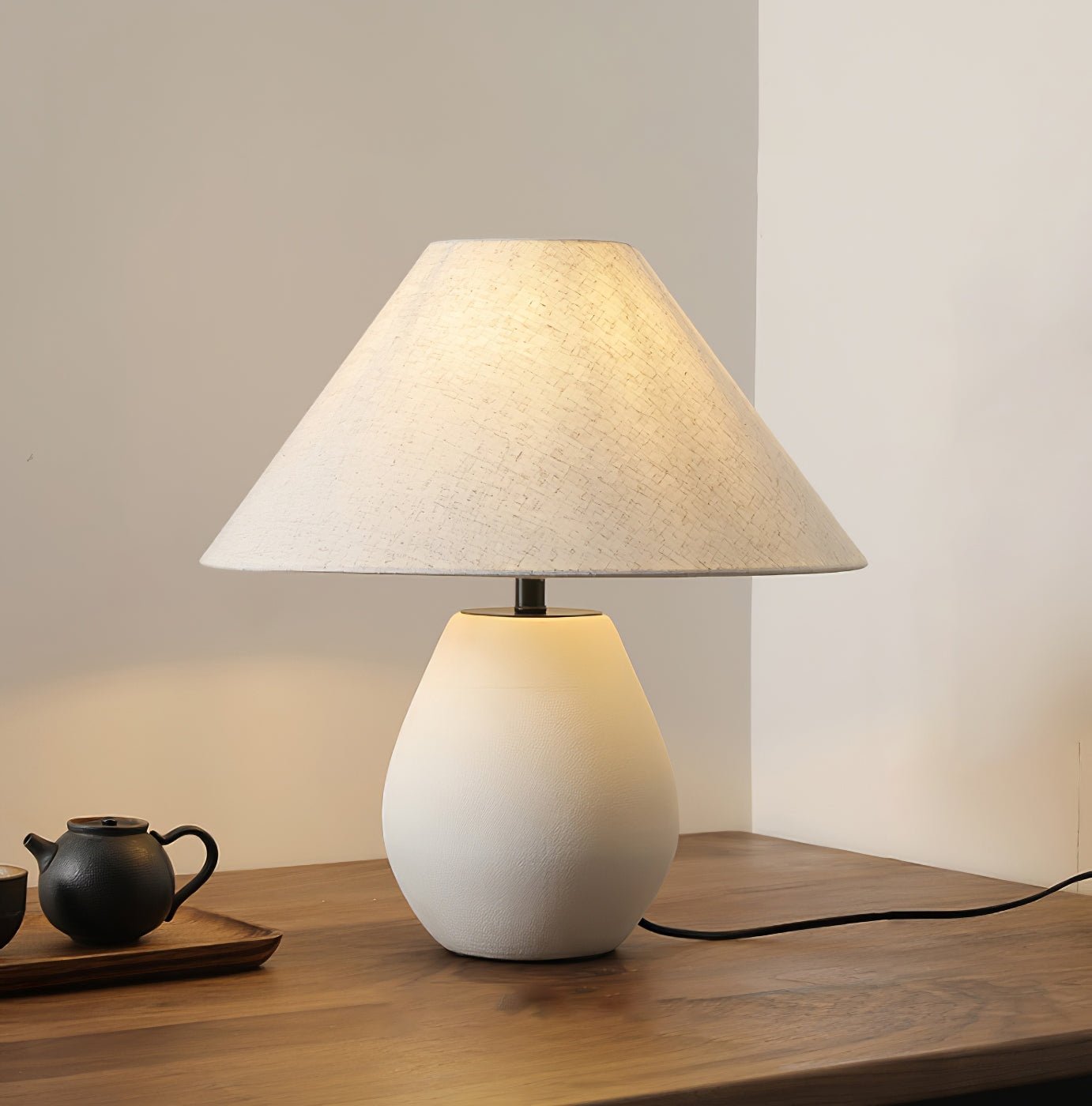 Scatchard Ceramic Table Lamp - Lumpaz