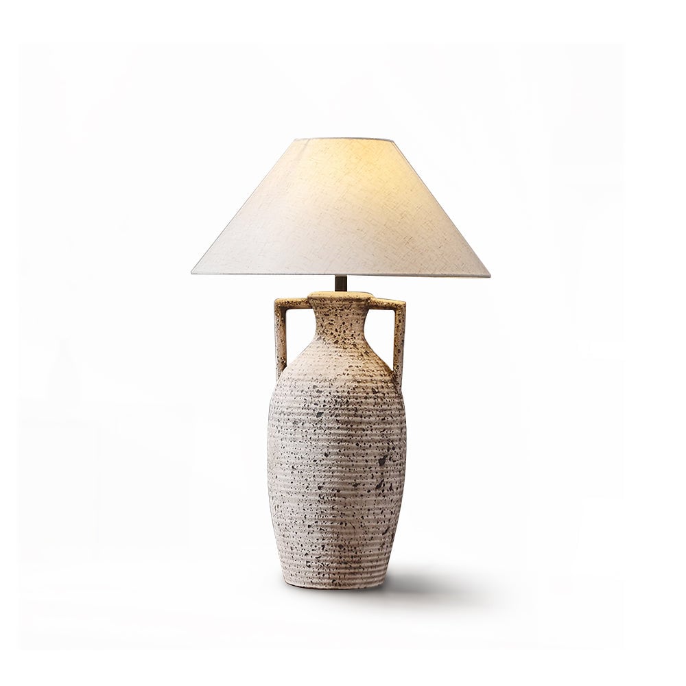 Speckled Ceramic Table Lamp - Lumpaz
