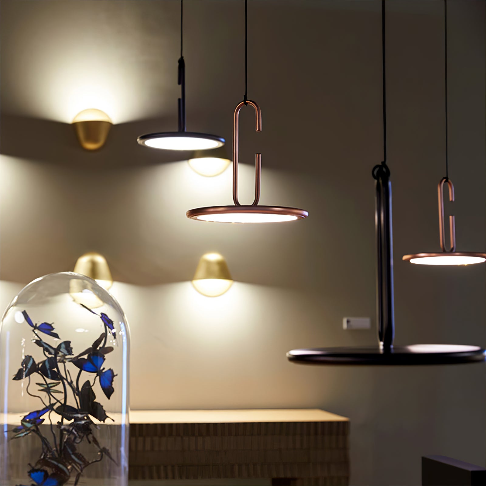 Clip Penta Pendant Lamp - Lumpaz