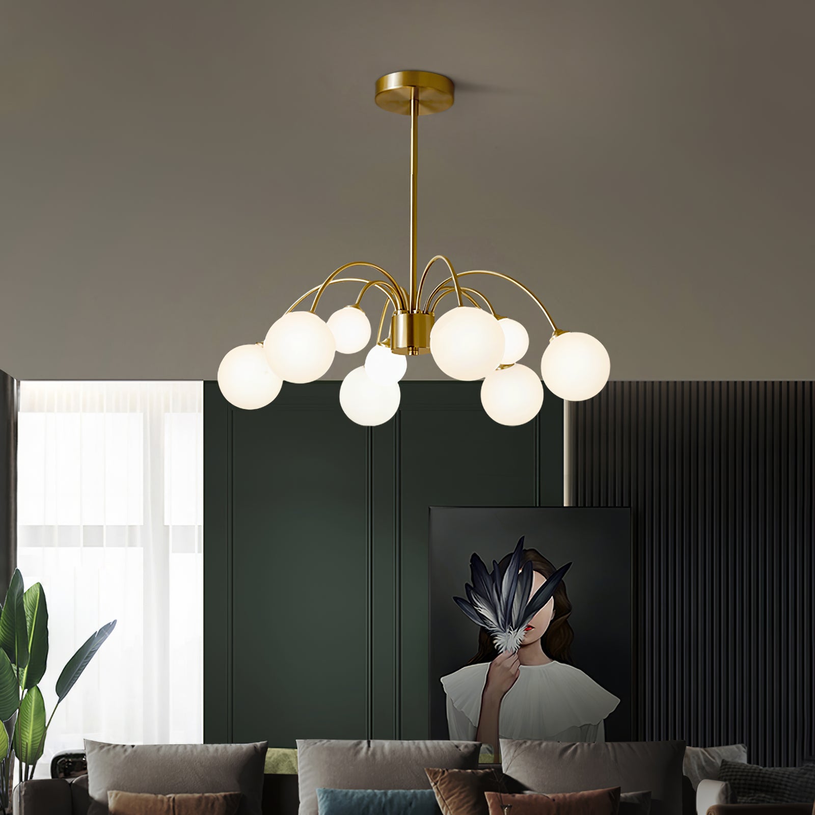 Apiales Chandelier - Lumpaz