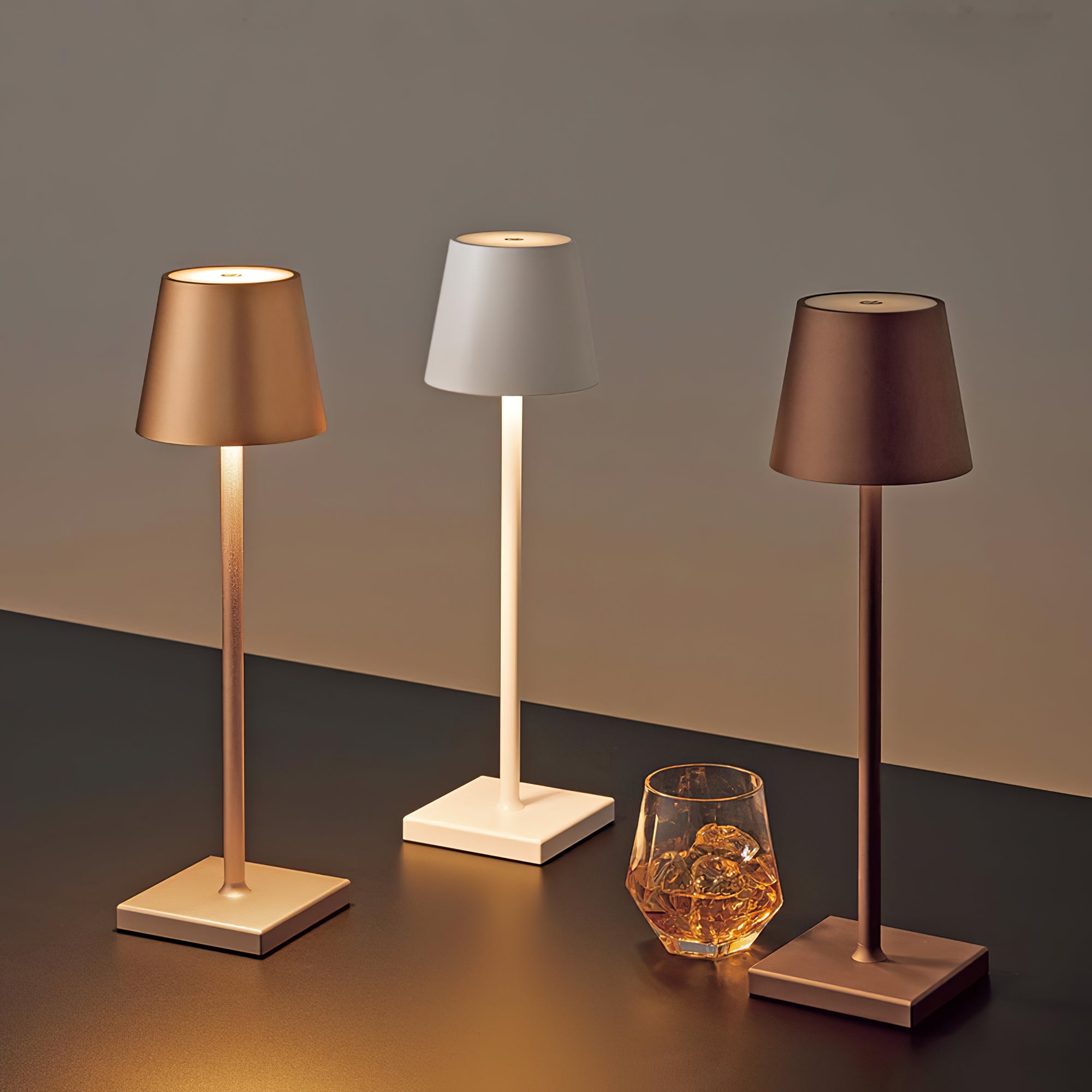 Poldina Built-in Battery Table Lamp - Lumpaz